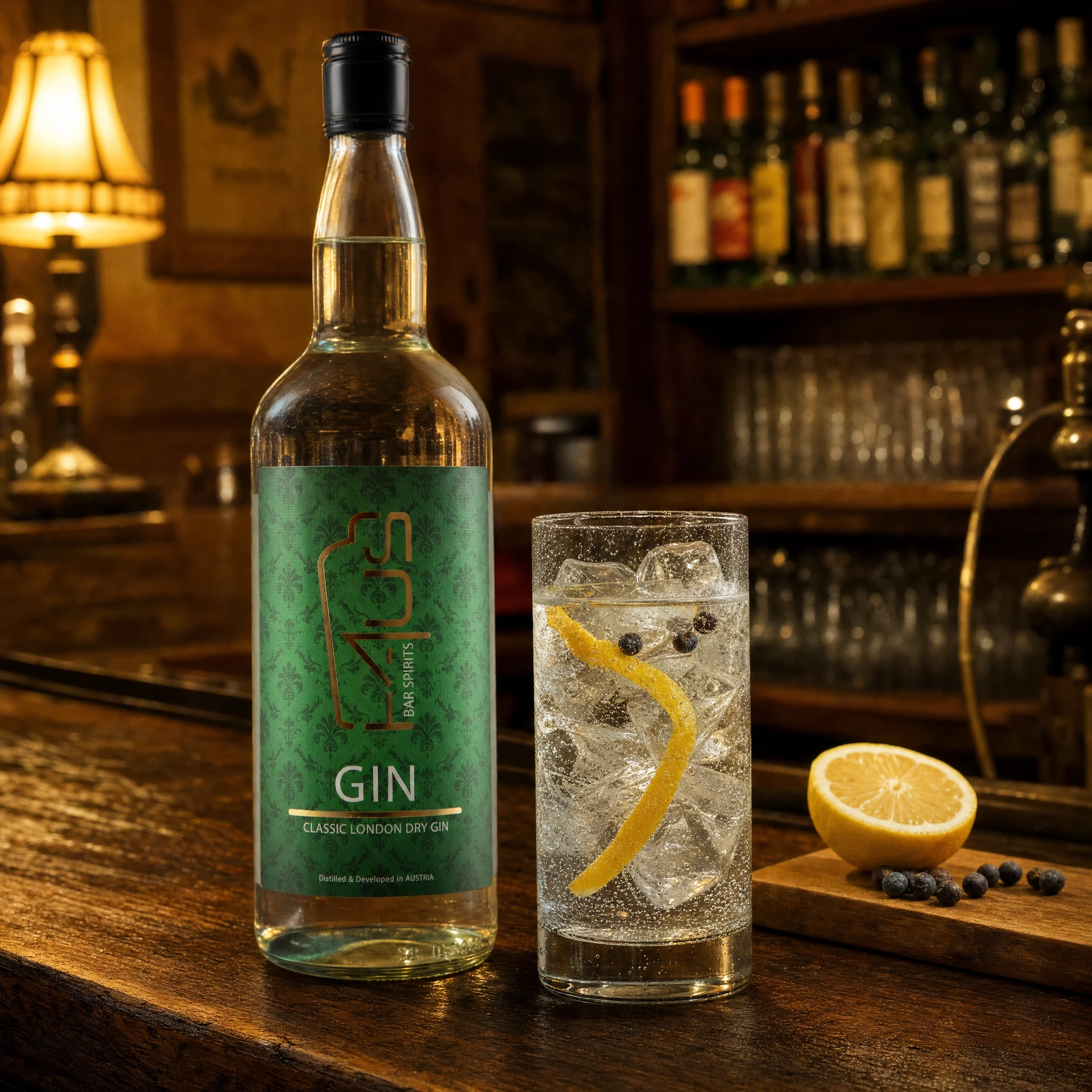 Haus Bar Spirits Gin | Vol. 40,0% | 1,0l