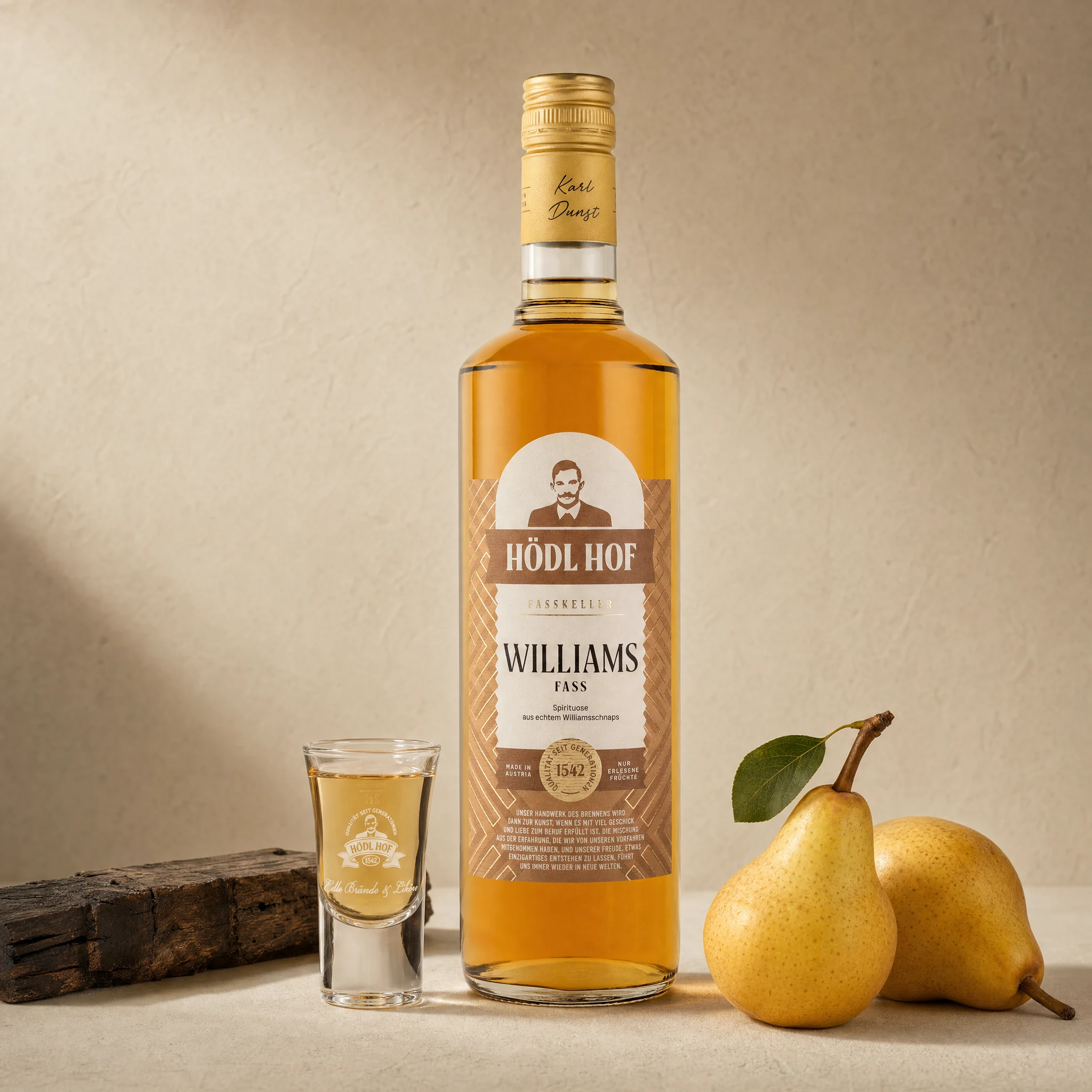 Hödl Hof Alte Williams Schnaps | 38% Vol. | 0,7l