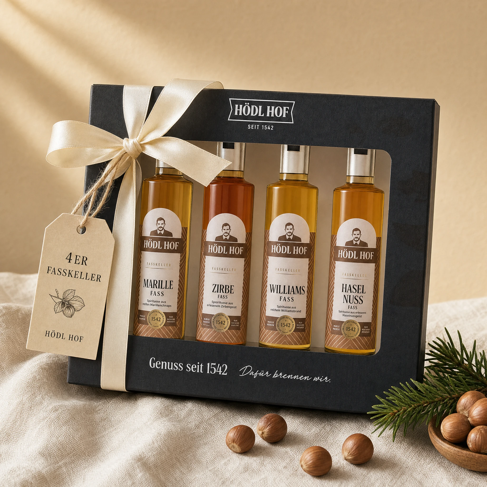 4er Fasskeller Geschenkset