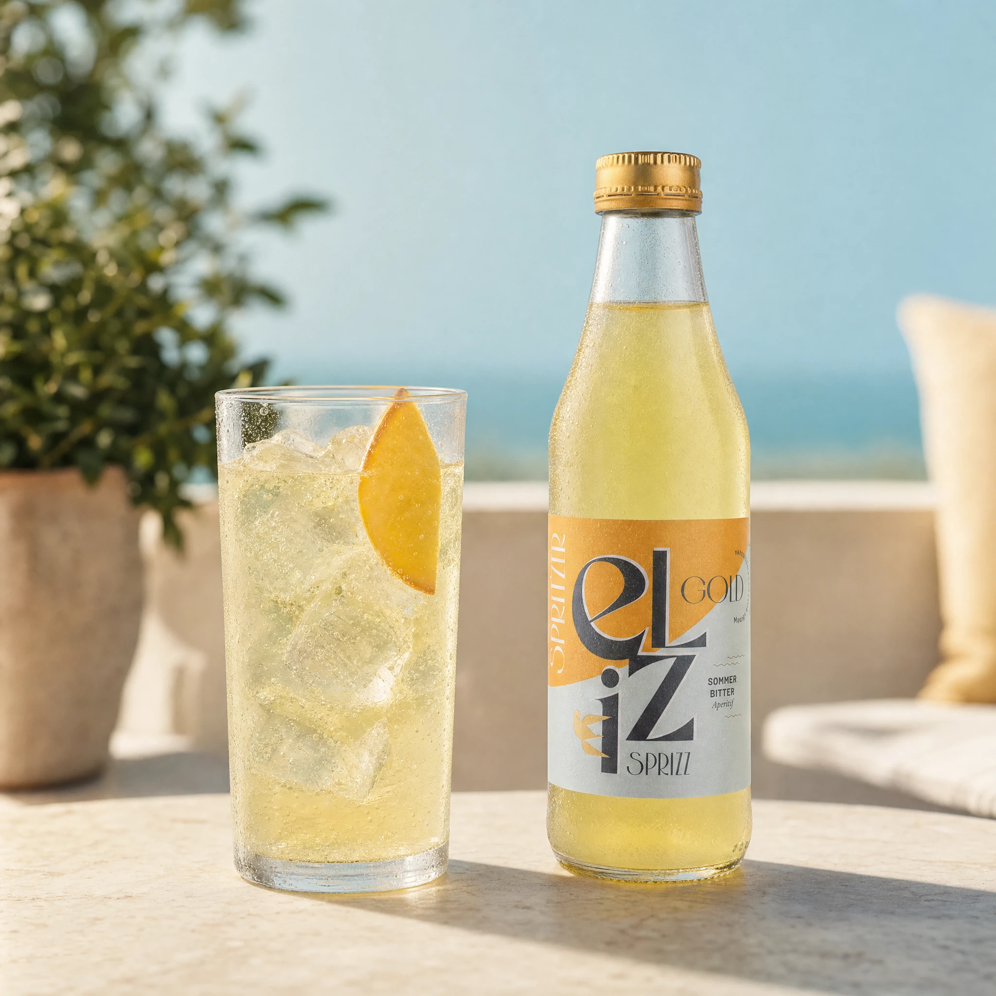 Eliz Sprizz Mango-Holunderblüte Spritzer 250ml trinkfertig