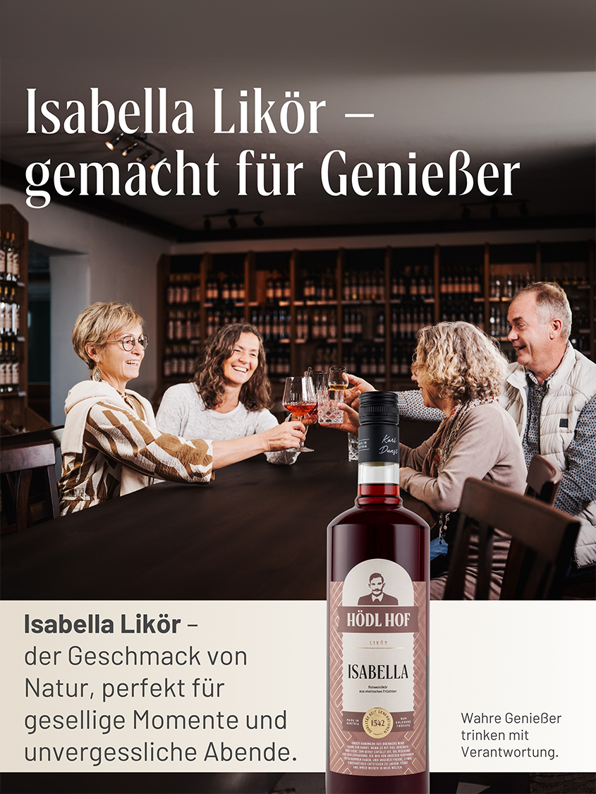 Hödl Hof "Uhudler" Isabella Likör | 20% Vol. | 0,5l