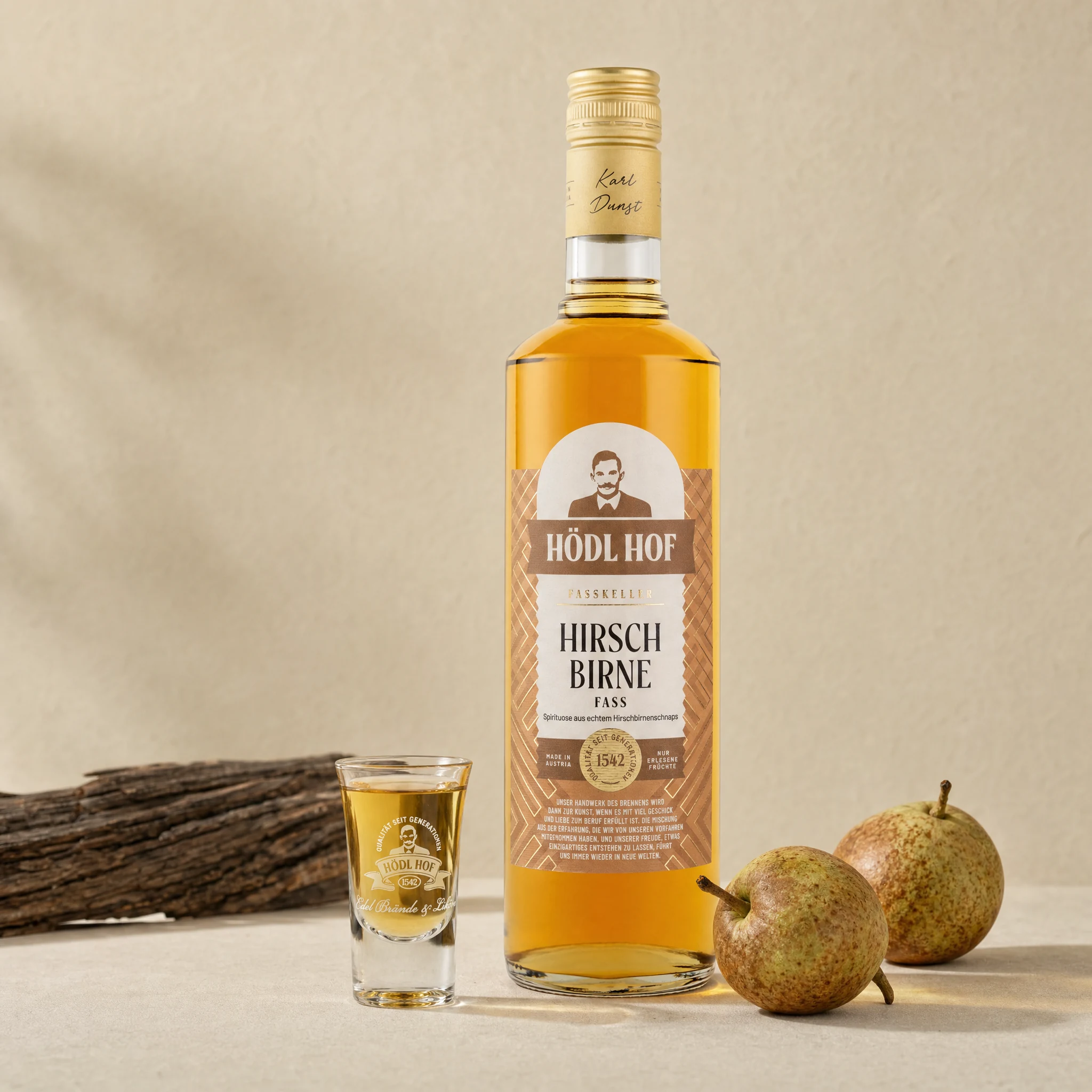 Hödl Hof Alte Hirschbirne Schnaps | 38% Vol. | 0,7l