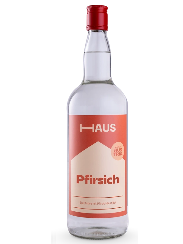 HAUS Pfirsichschnaps | 33% Vol. | 1,0l