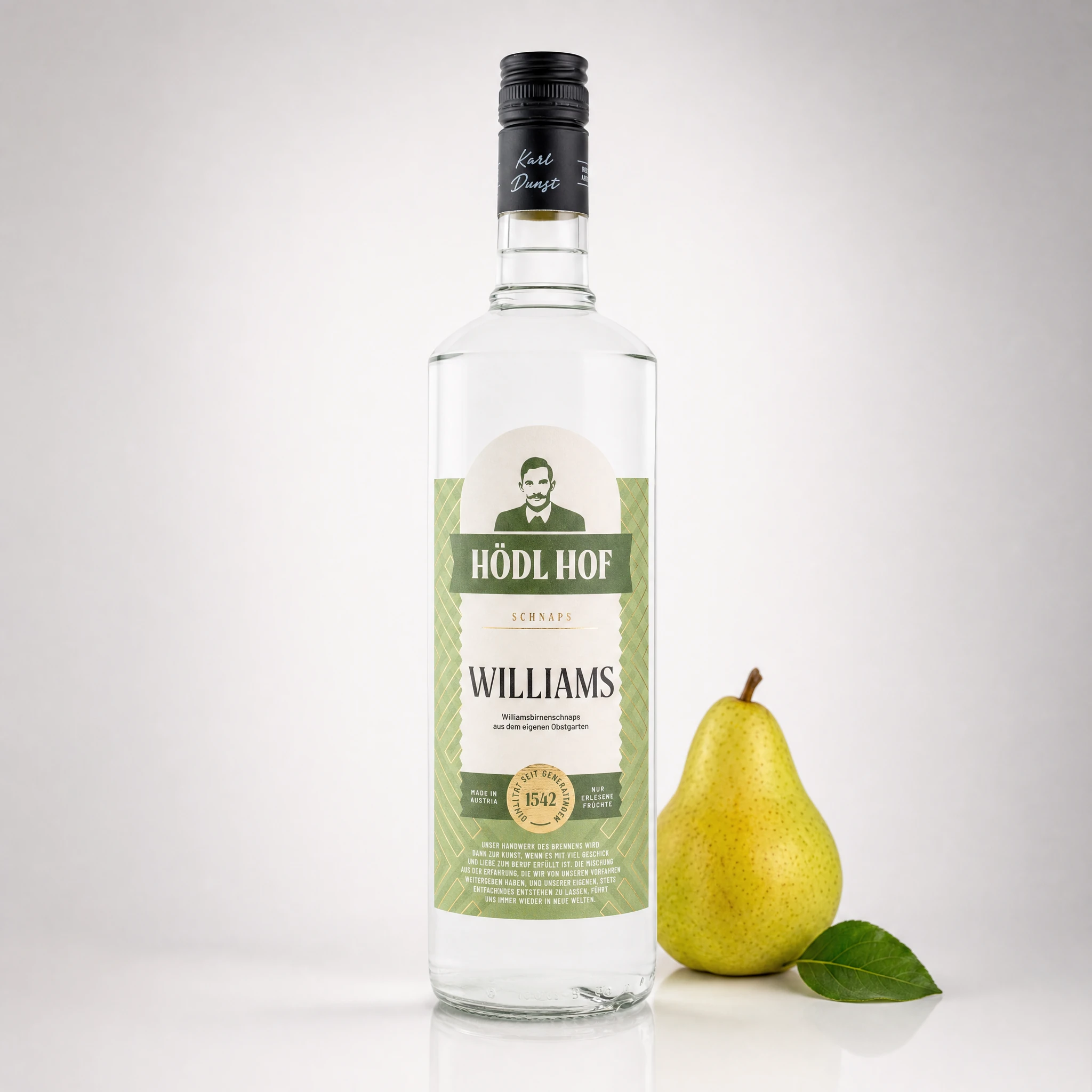 Hödl Hof Williams Schnaps | 38% Vol. | 1,0l