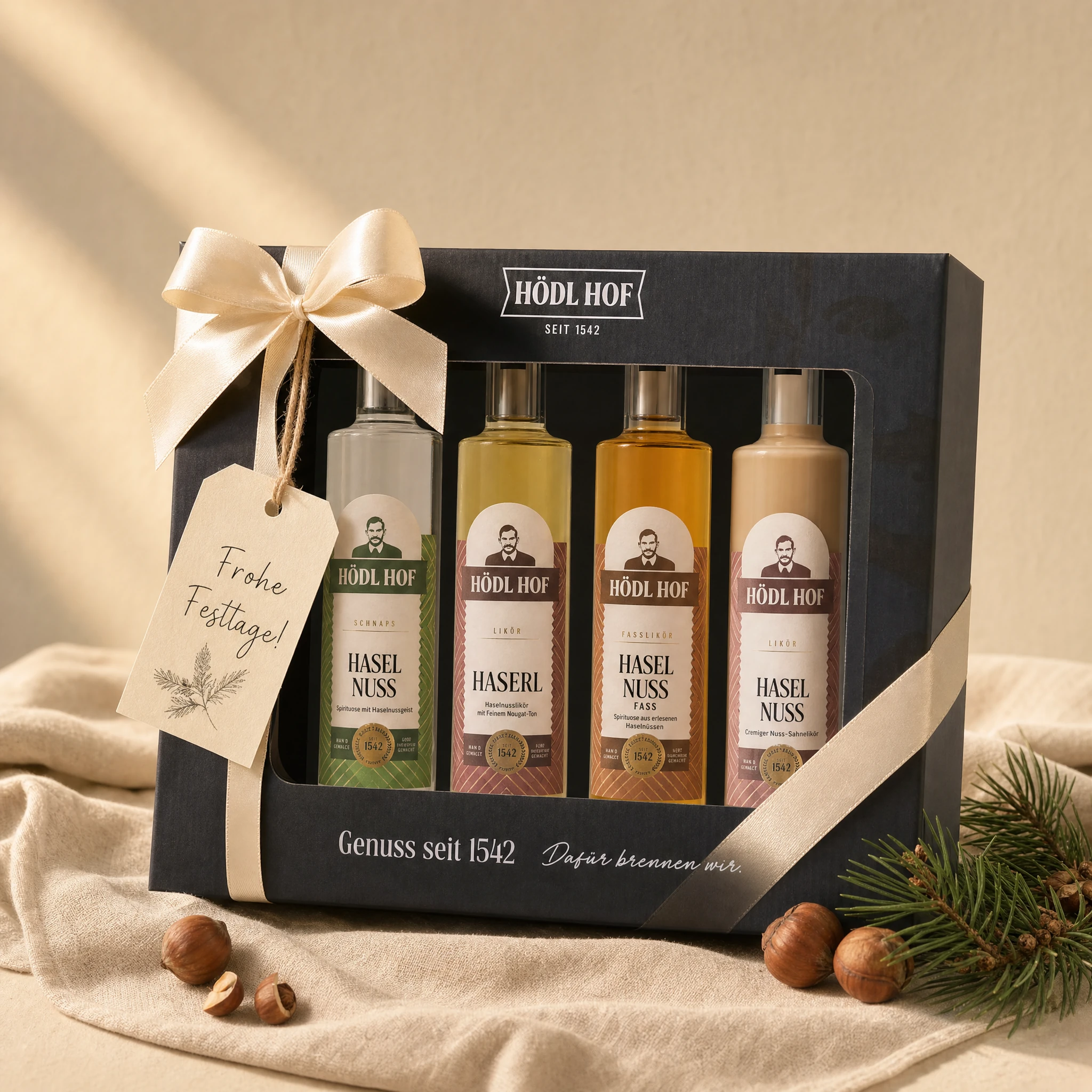 4er Haselnuss Geschenkset