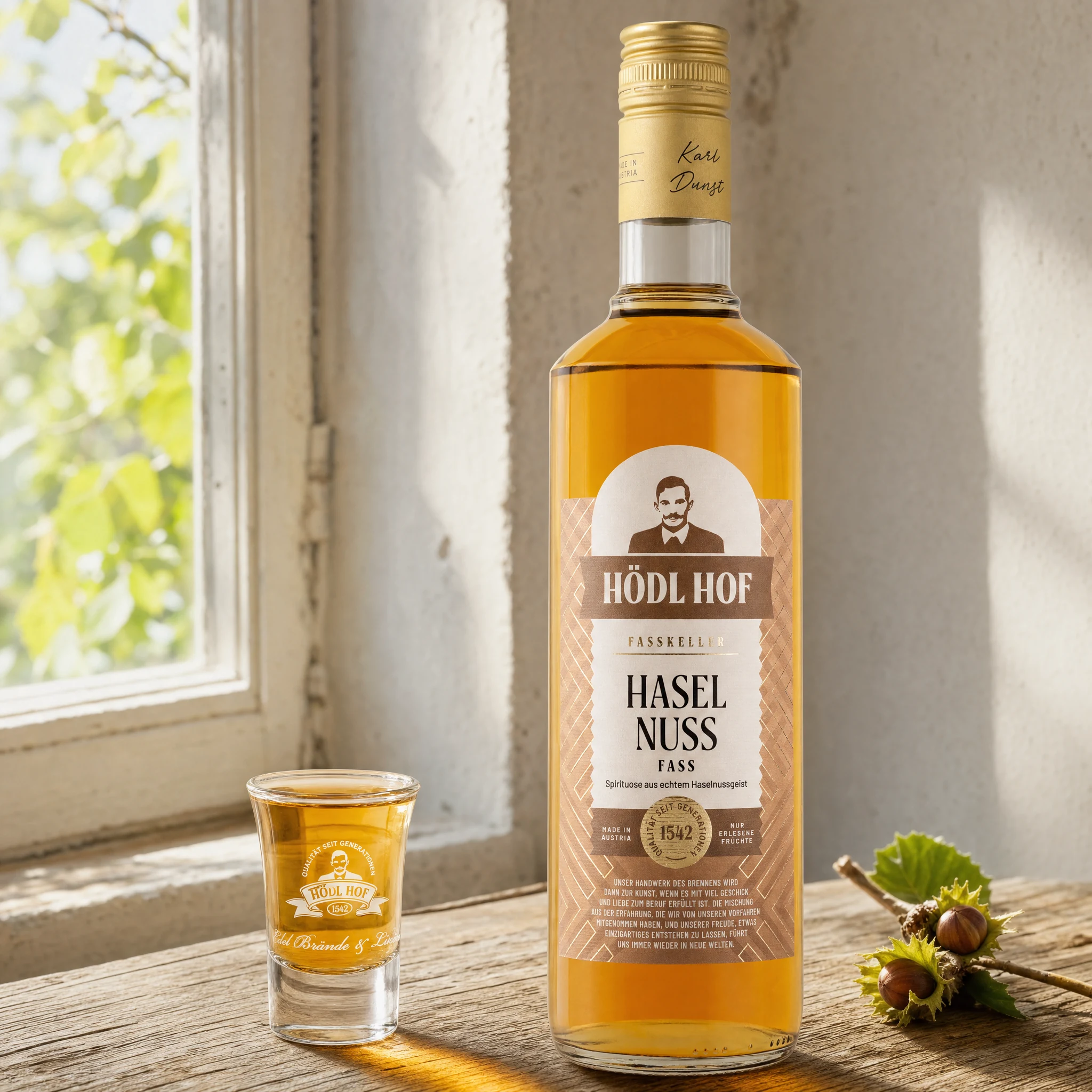 Hödl Hof Alte Haselnuss Schnaps | 38% Vol. | 0,7l