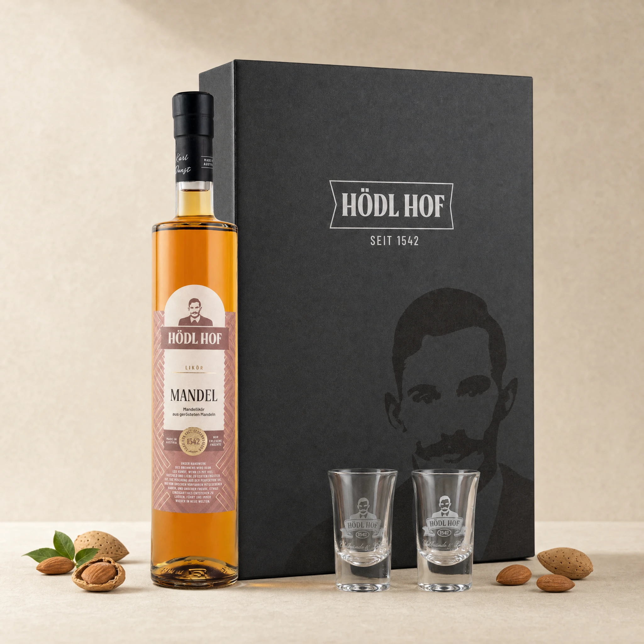 Hödl Hof Geschenkset Mandel Likör | 0.5l