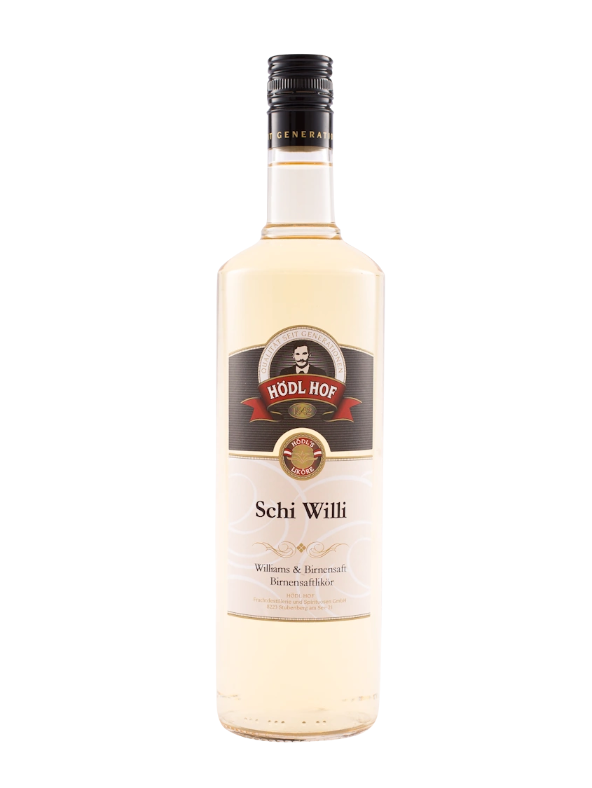 Hödl Hof Birnenlikör "Schi Willi" | 20% Vol. | 1,0l