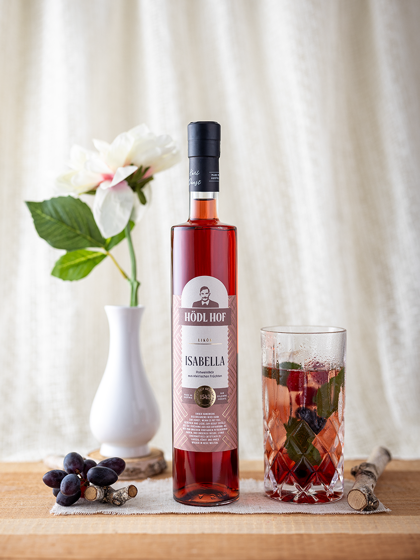 Hödl Hof Uhudler Isabella Likör | 20% Vol. | 0,5l