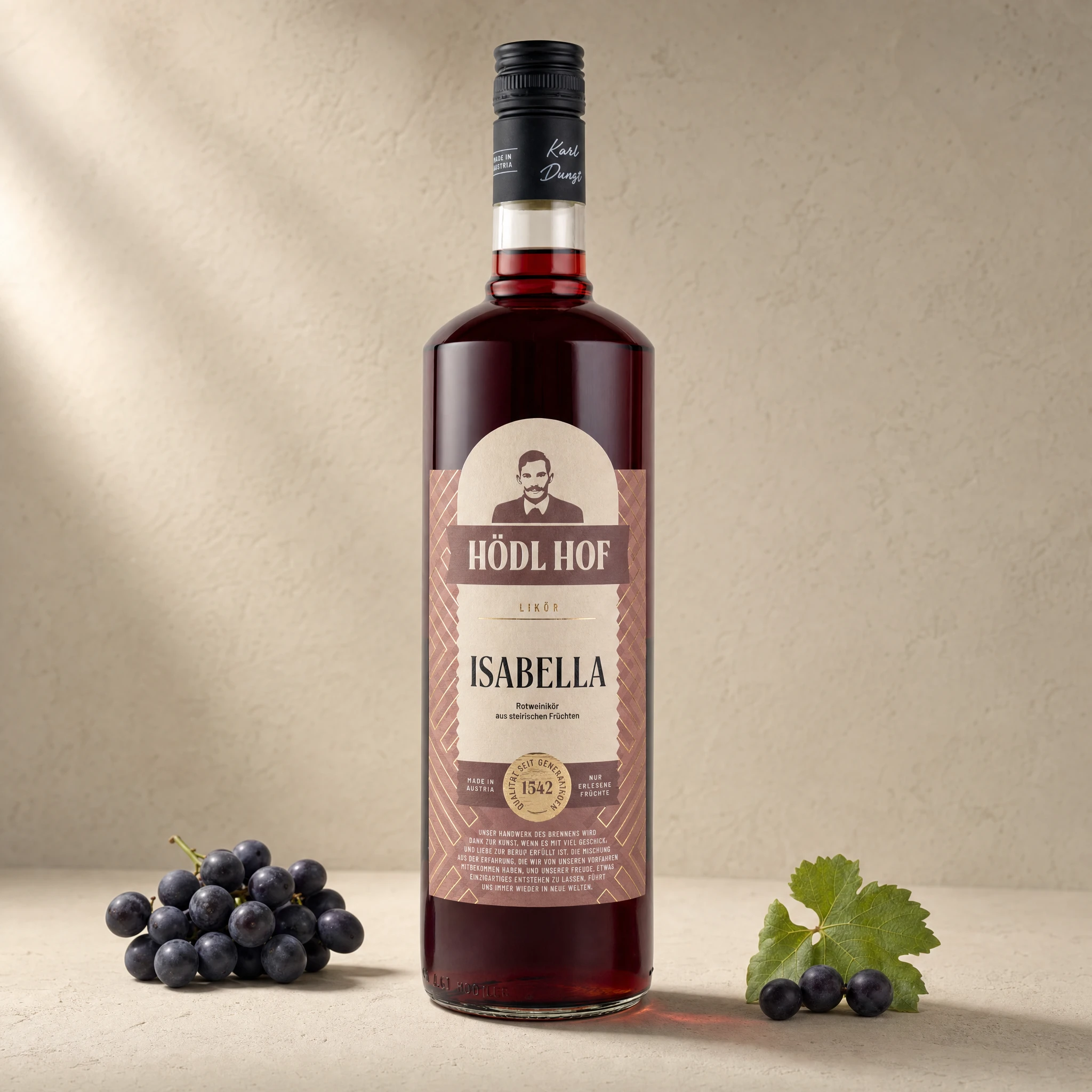 Hödl Hof "Uhudler" Isabella Likör | 20% Vol. | 1,0l