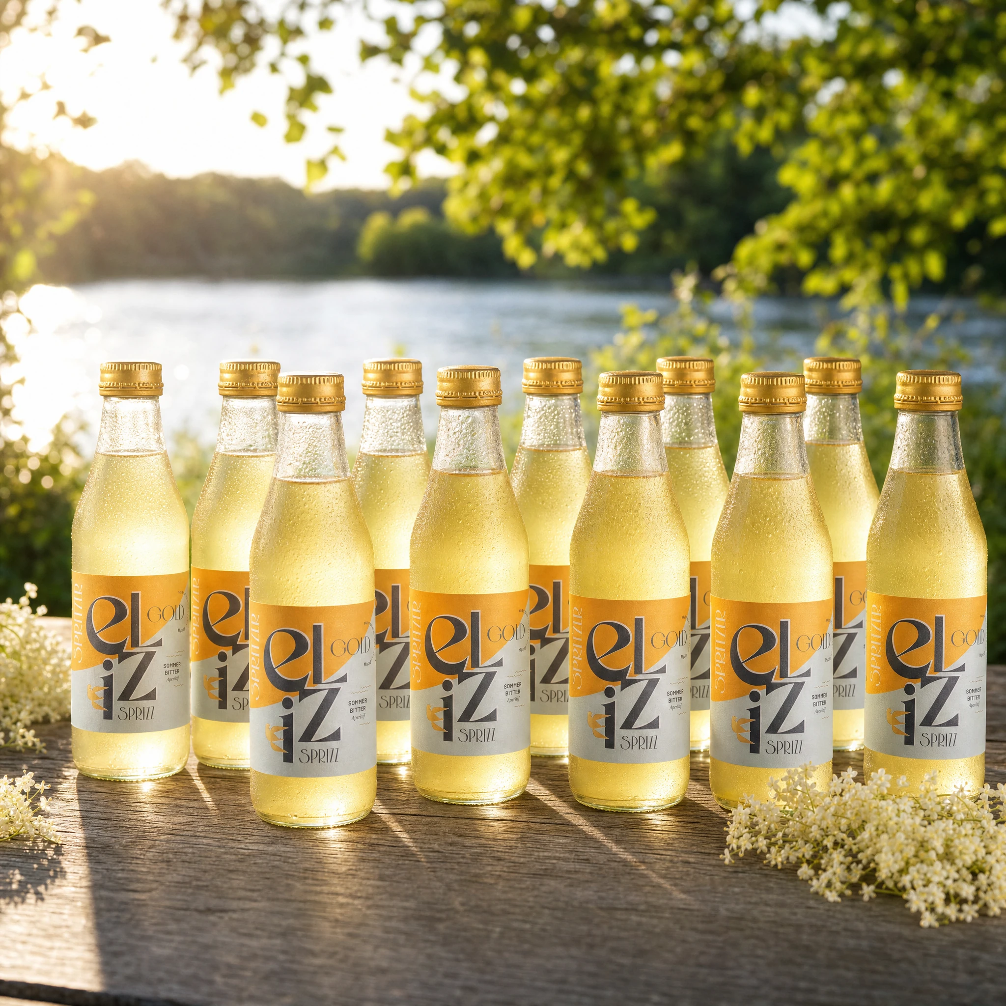 Eliz Sprizz Mango-Holunderblüte Spritzer 12 x 0,25 l trinkfertig