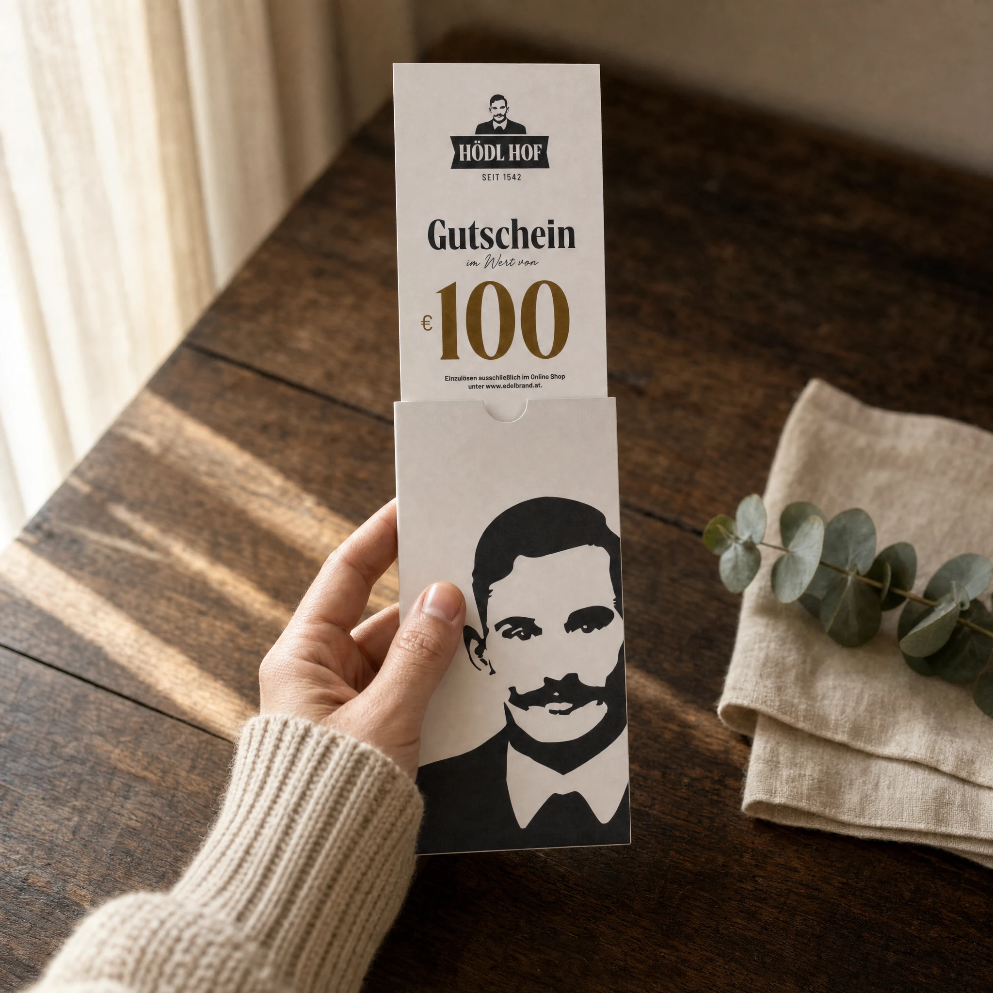 Hödl Hof - Genuss-Gutschein im Wert von 100€