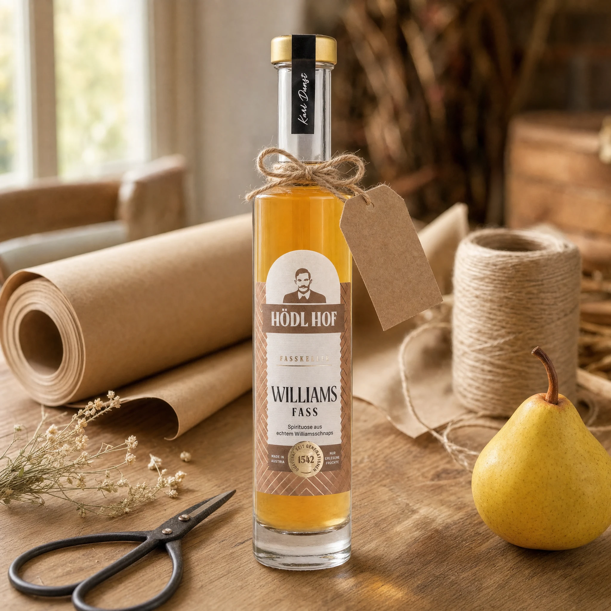 Hödl Hof Alte Williams Schnaps | 38% Vol. | 0,2l