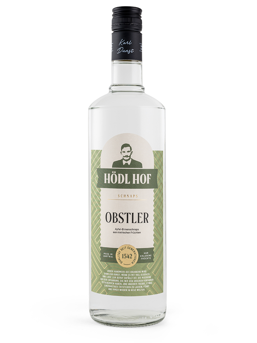 Hödl Hof Obstler Schnaps | 38% Vol. | 1,0ll