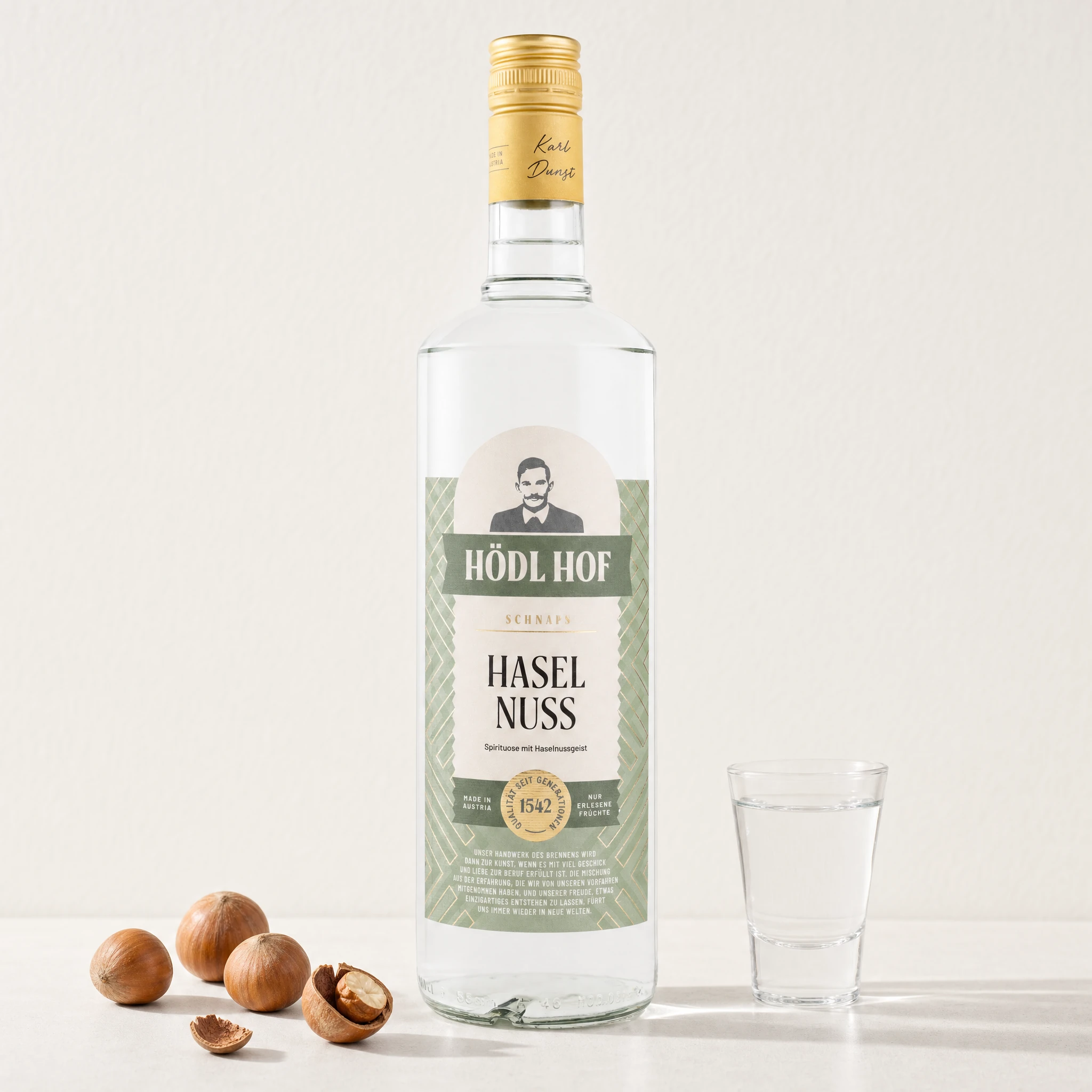 Hödl Hof Haselnuss Schnaps | 33% Vol. | 1,0l