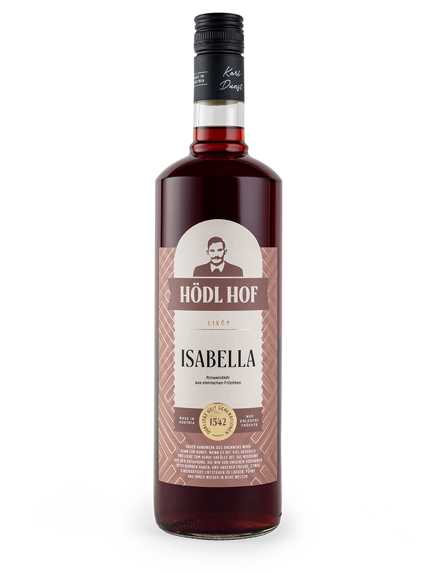 Hödl Hof "Uhudler" Isabella Likör | 20% Vol. | 1,0l
