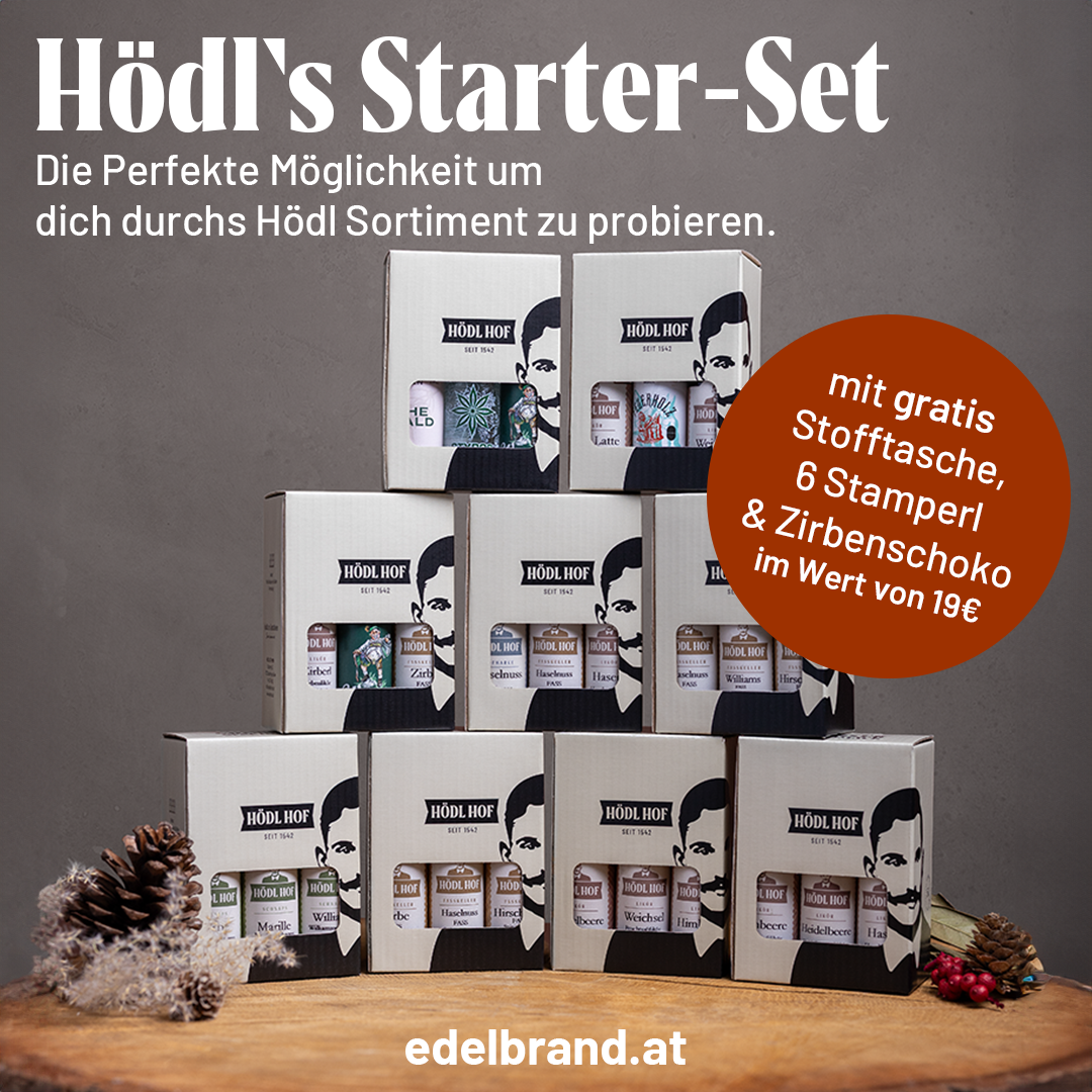 Hödl Hof Starterset | 54x0,02l + Gratis Geschenke (im Wert von € 19,-)