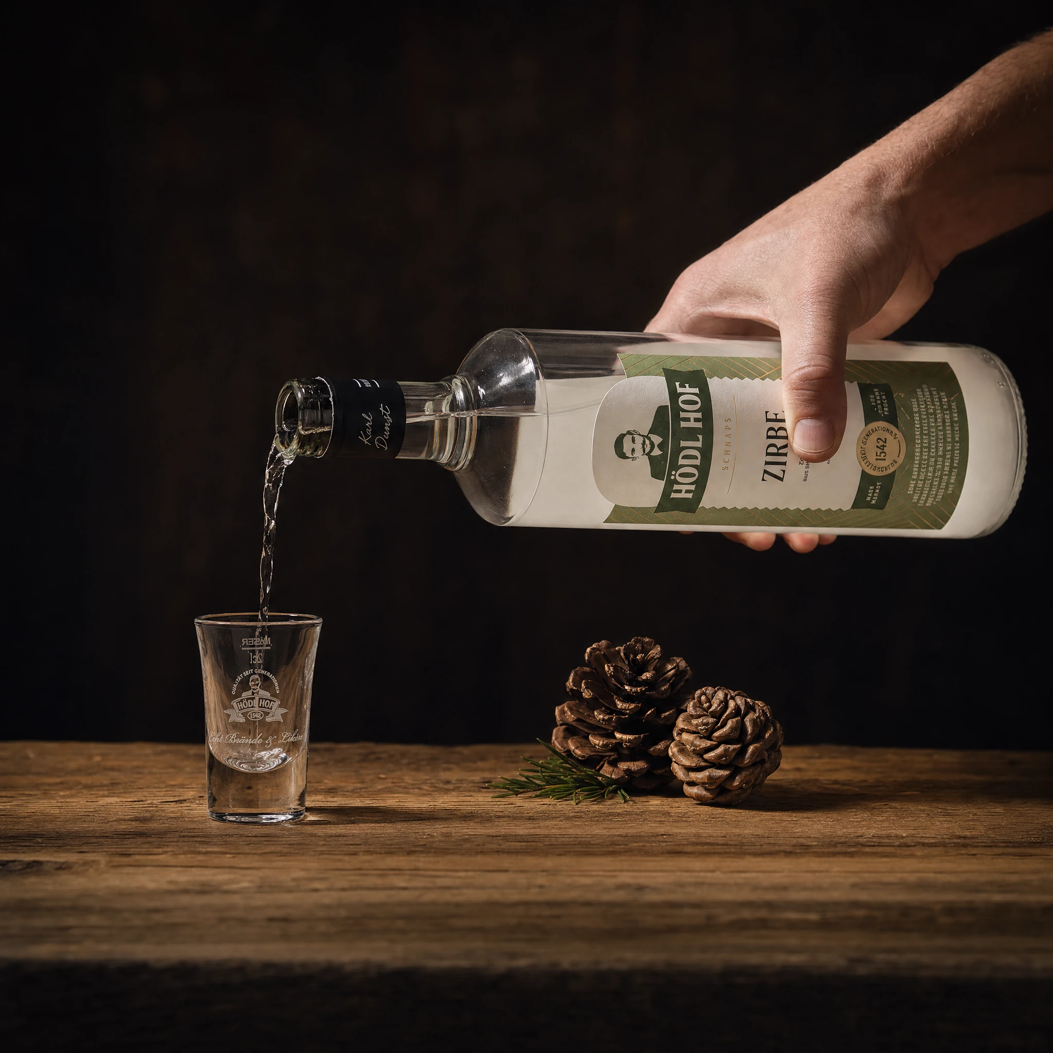 Hödl Hof Zirbe Geist | 38% Vol. | 1,0l