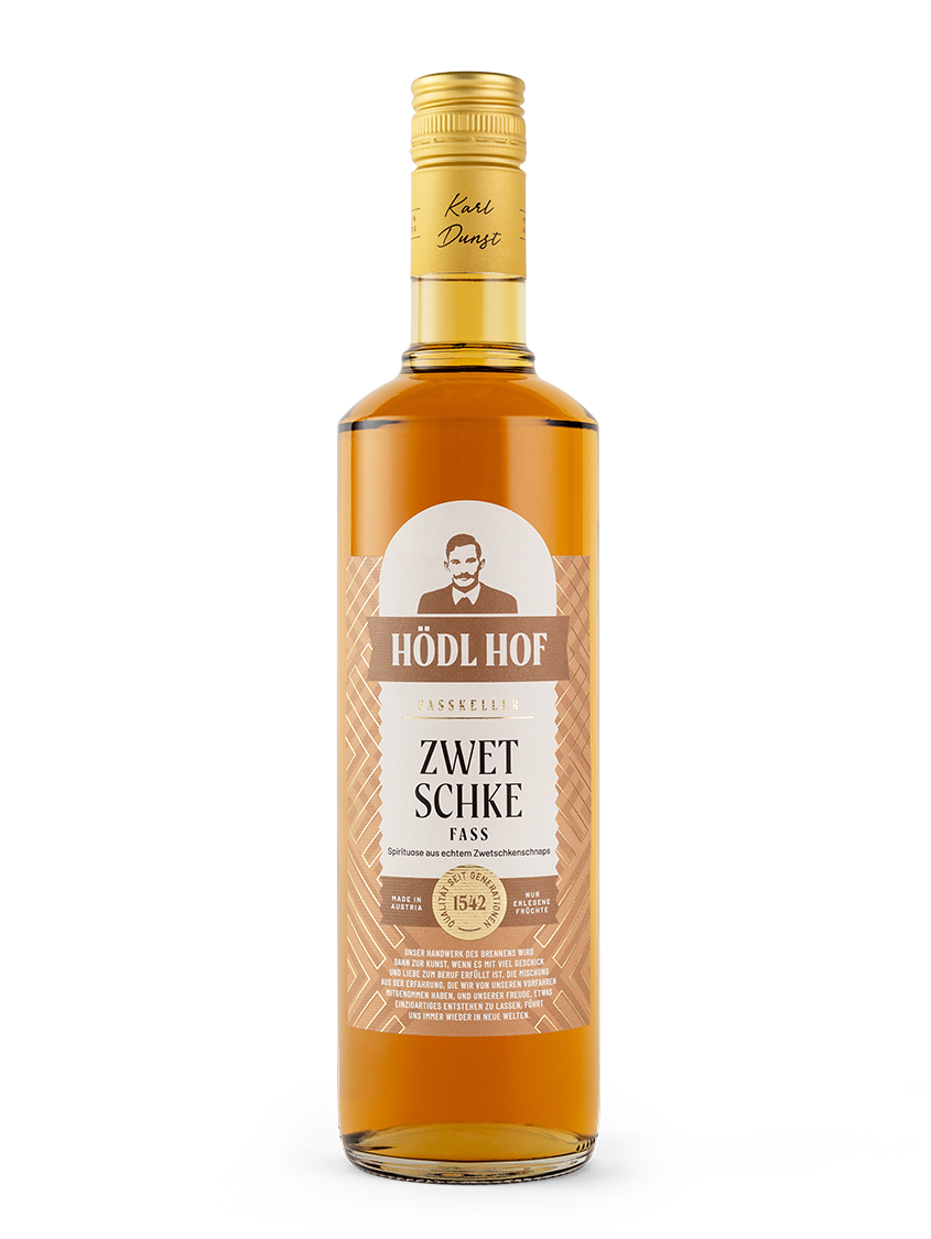 Hödl Hof Zwetschke Fass Schnaps Fassgelagert | 38% Vol. | 0,7l