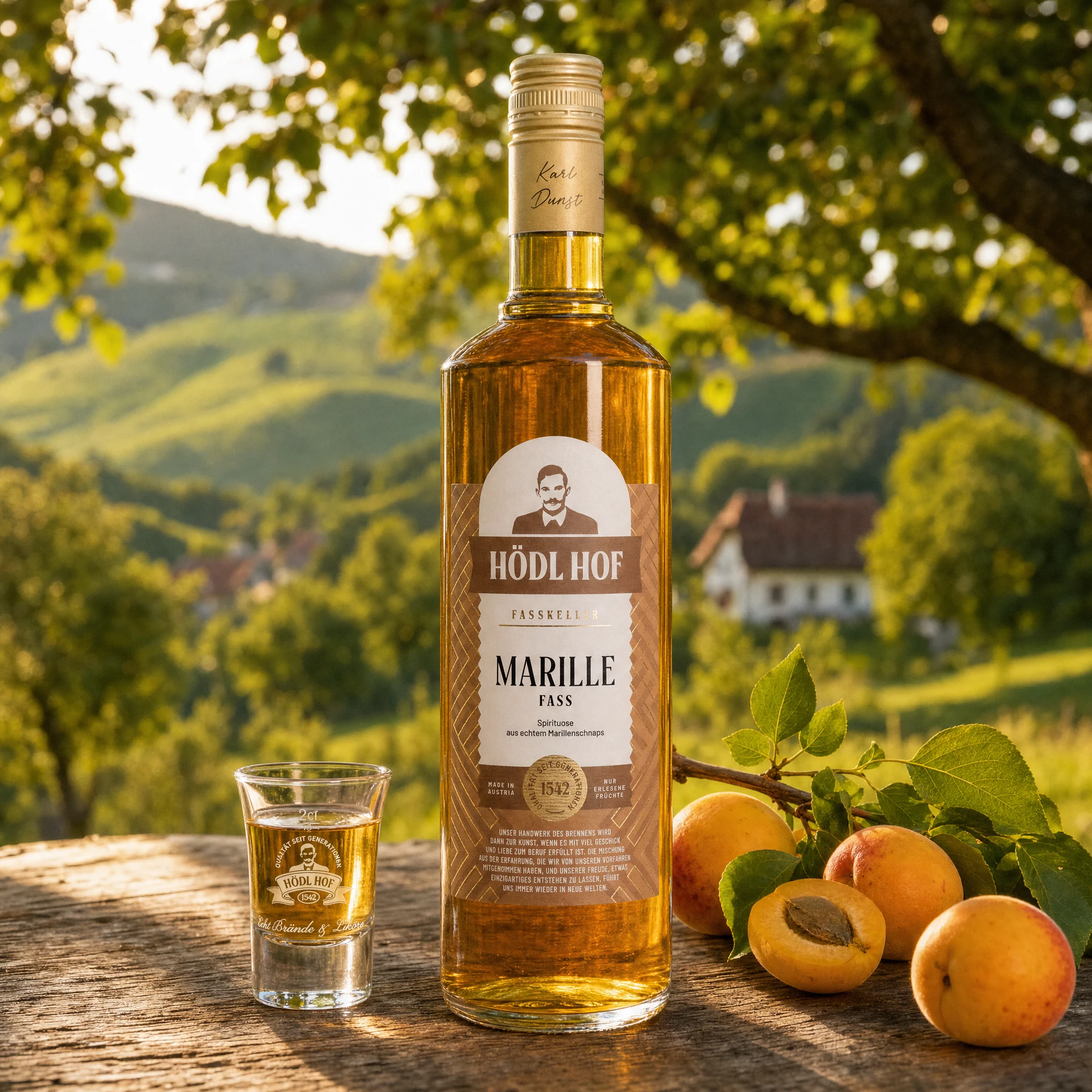 Hödl Hof Alte Marille Schnaps | 38% Vol. | 0,7l