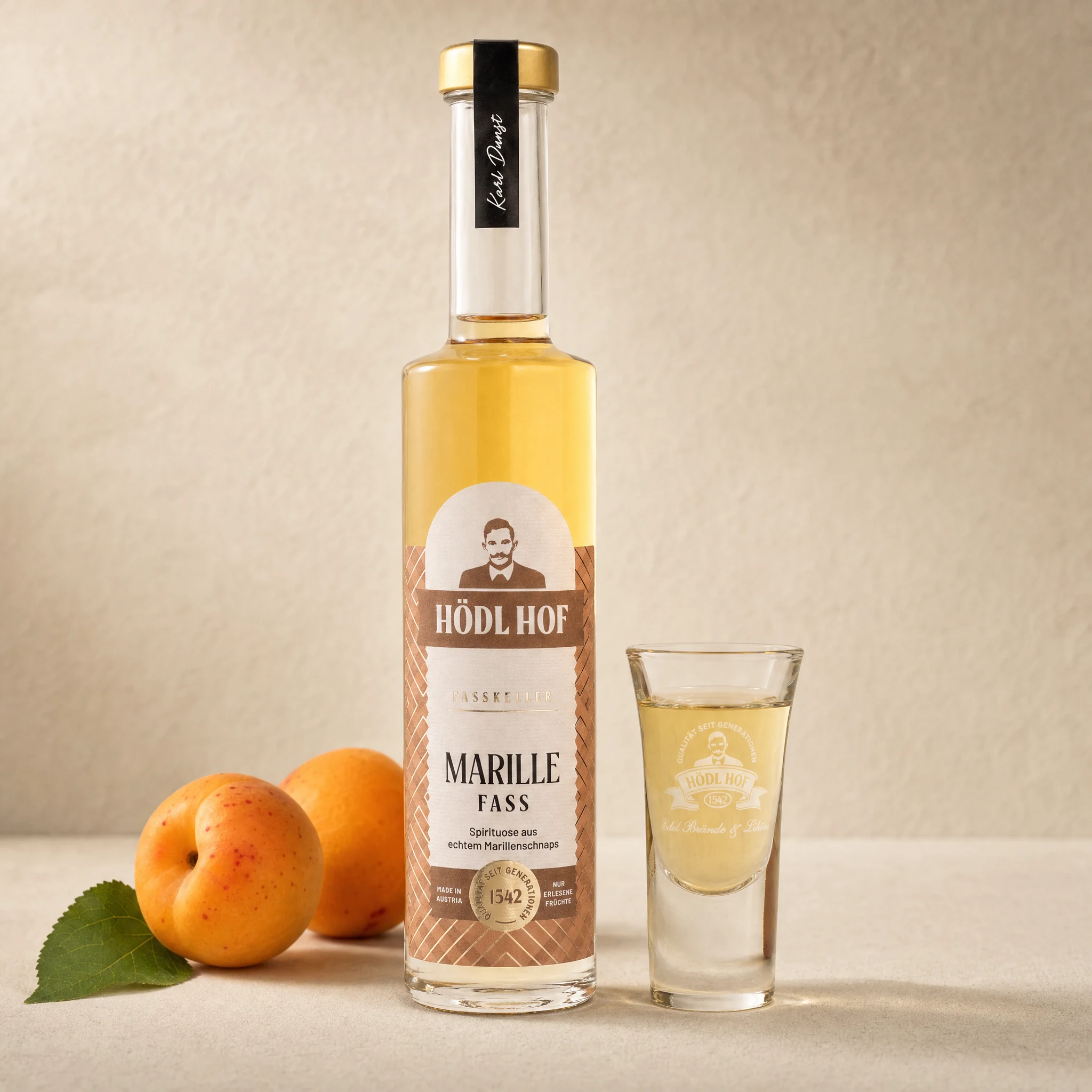 Hödl Hof Alte Marille Schnaps | 38% Vol. | 0,2l