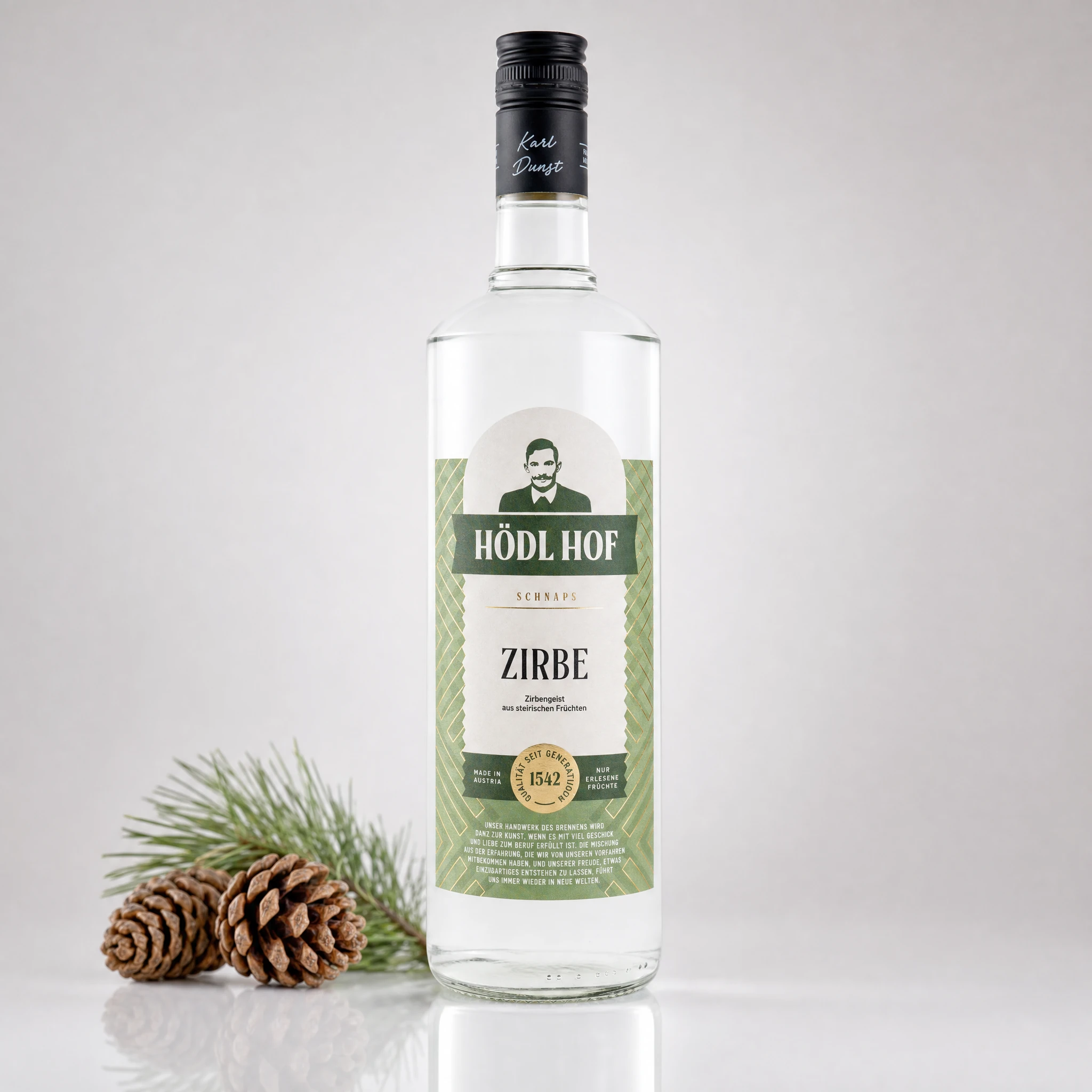 Hödl Hof Zirbe Geist | 38% Vol. | 1,0l