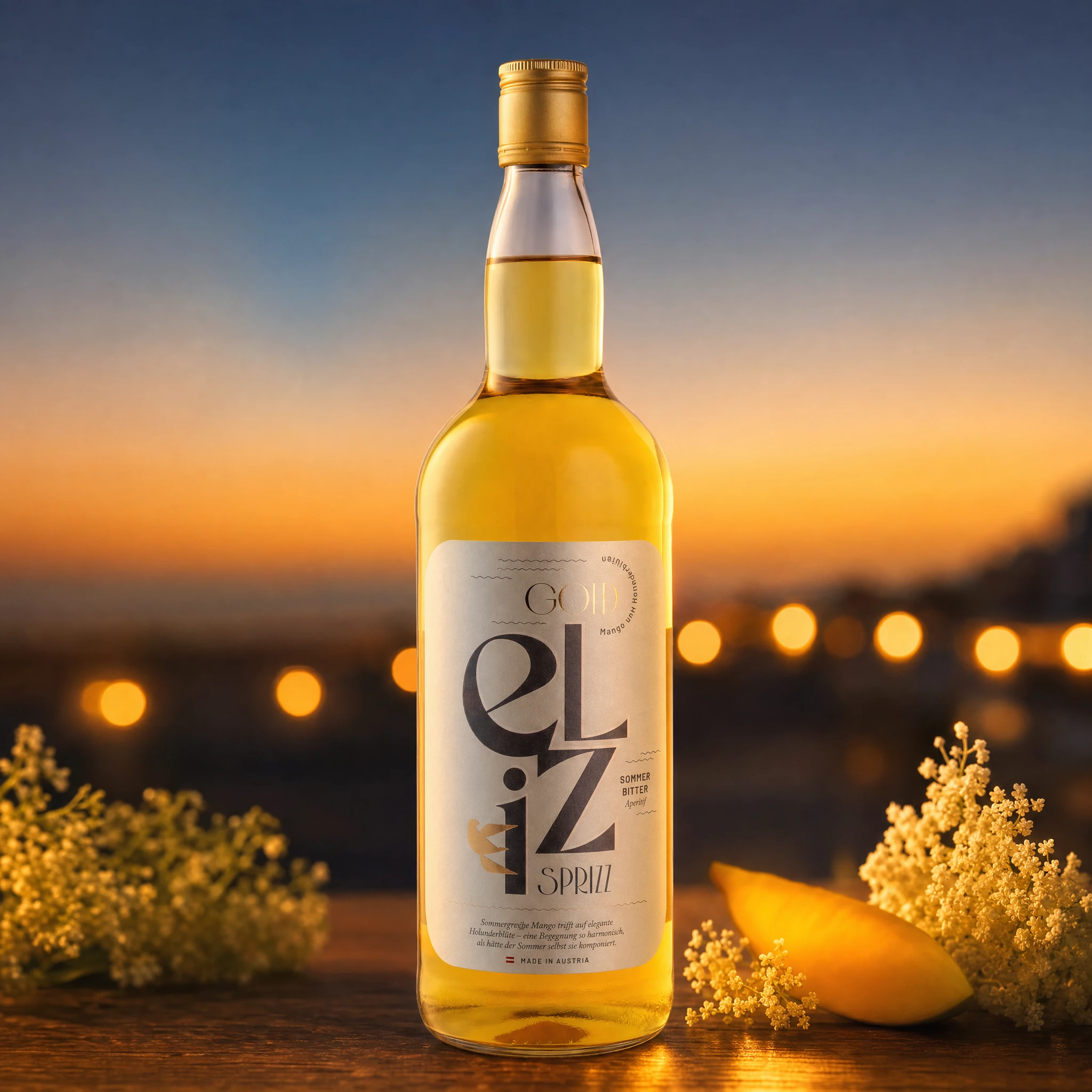 Eliz Sprizz Mango-Holunderblüte Aperitif | 16% Vol. | 1,0l