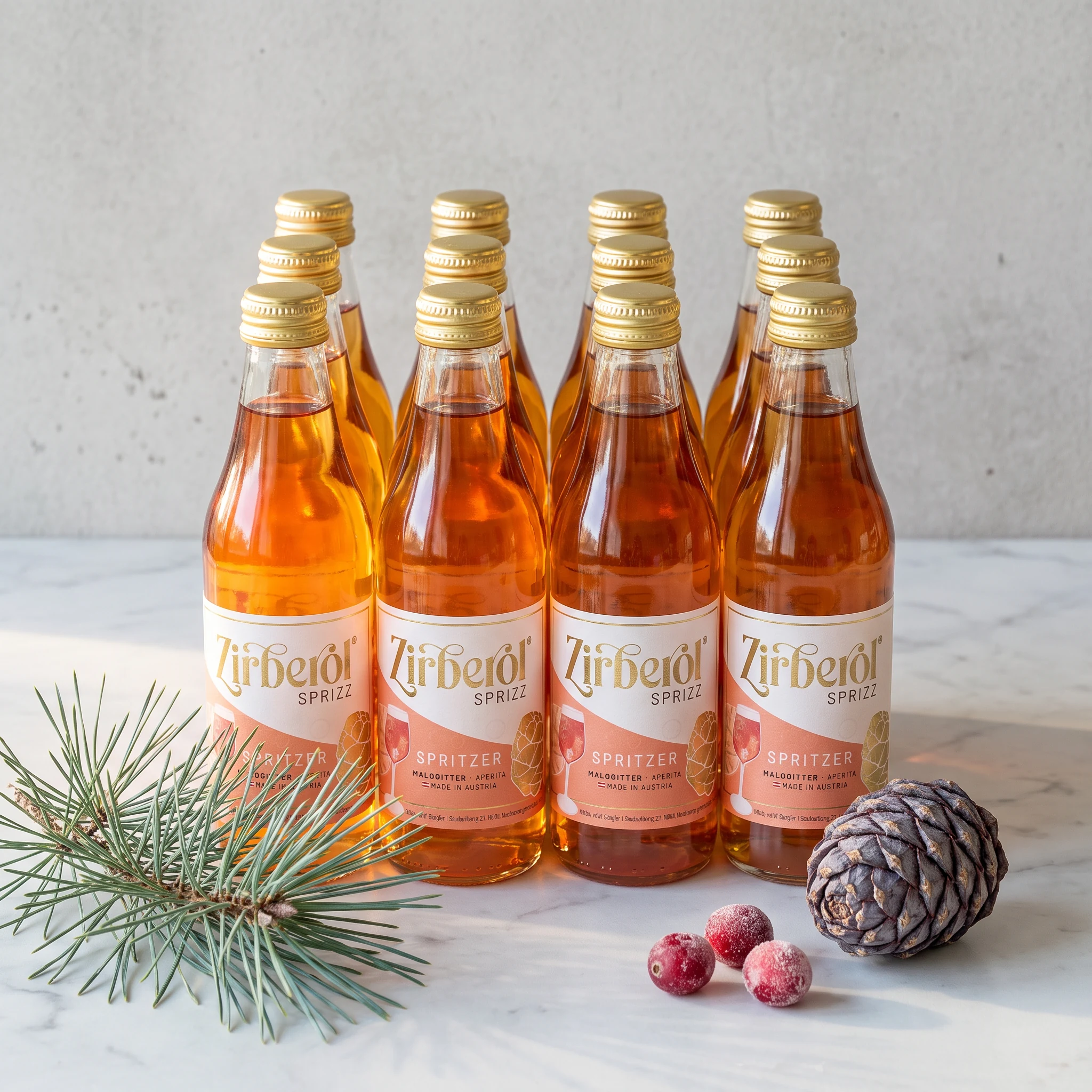 Zirberol Spritzer | 5% Vol. | 12x0,25l