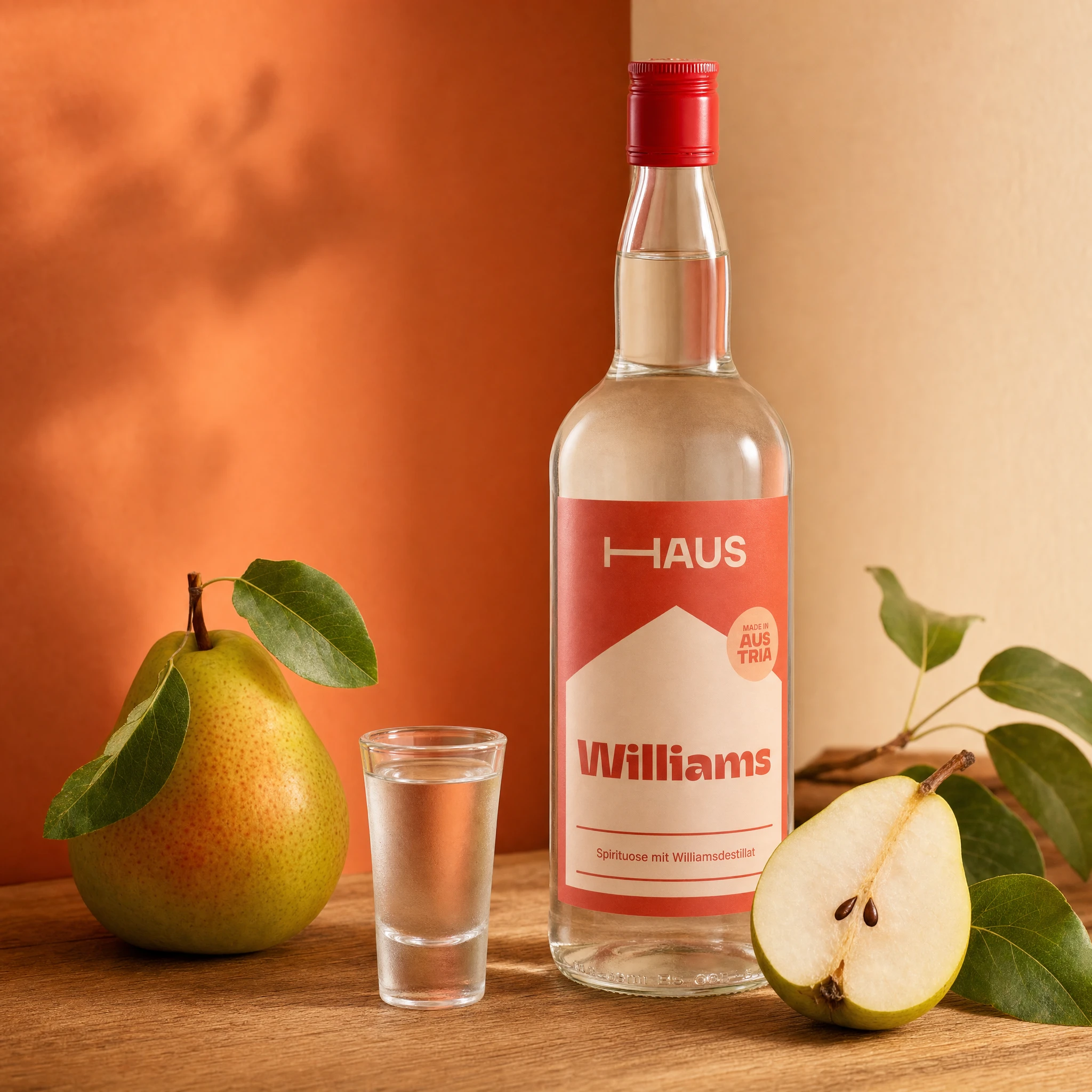 HAUS Williams – Williamsbirnenschnaps 33 %