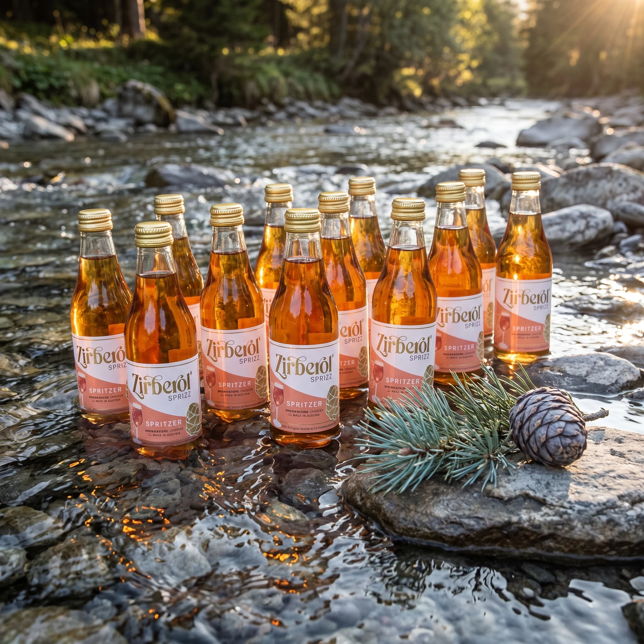 Zirberol Spritzer | 5% Vol. | 12x0,25l