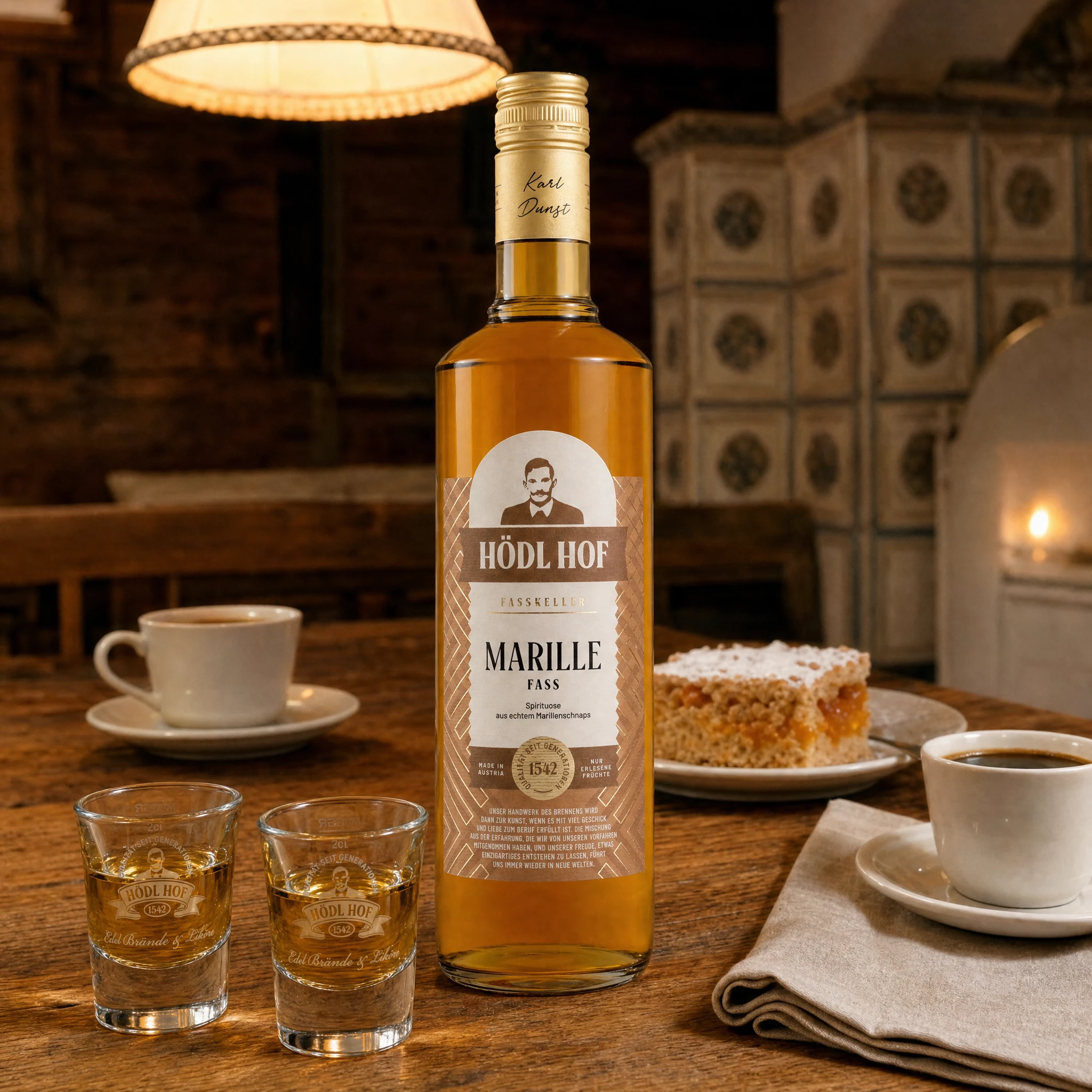 Hödl Hof Alte Marille Schnaps | 38% Vol. | 0,7l