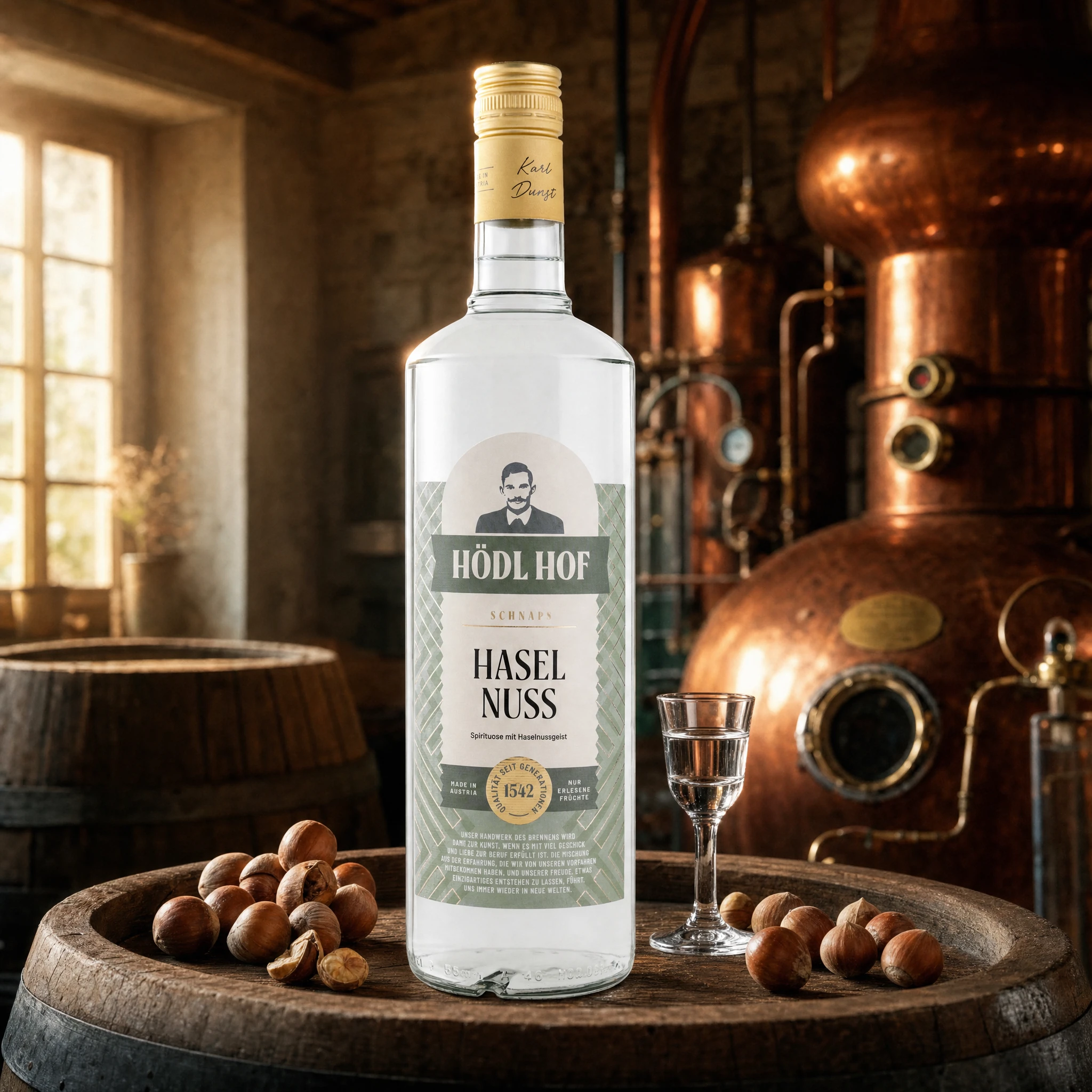 Hödl Hof Haselnuss Schnaps | 33% Vol. | 1,0l