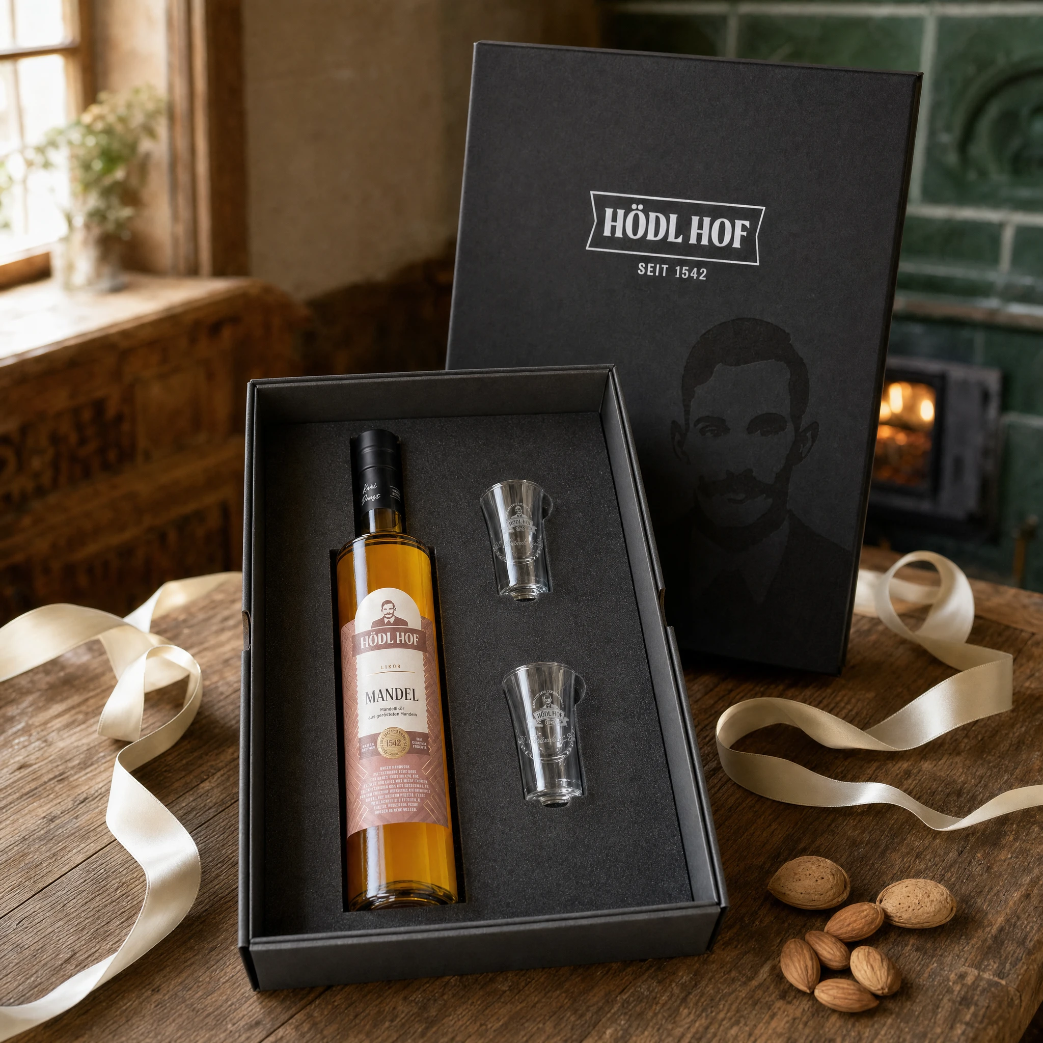 Hödl Hof Geschenkset Mandel Likör | 0.5l