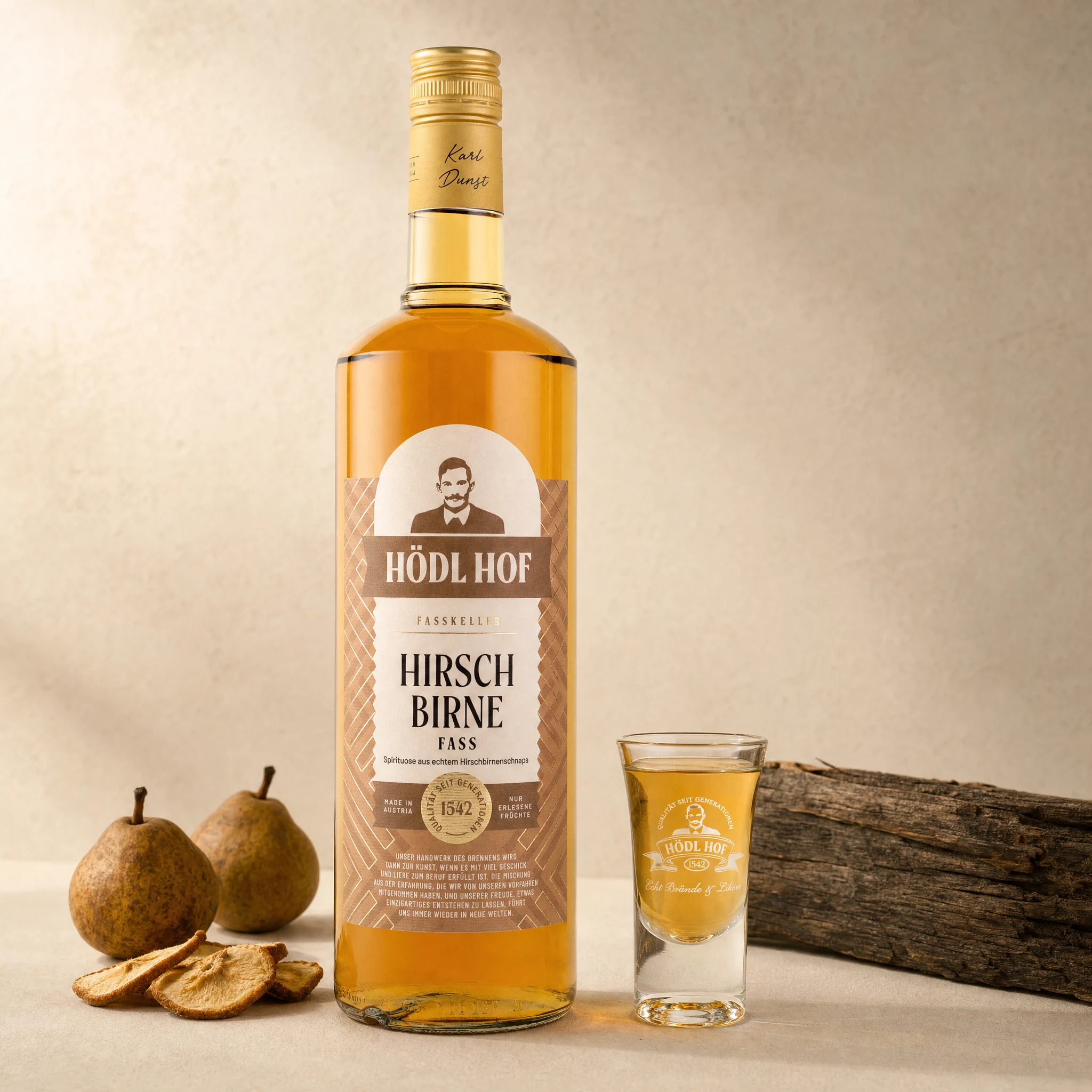 Hödl Hof Alte Hirschbirne Schnaps | 38% Vol. | 1,0l