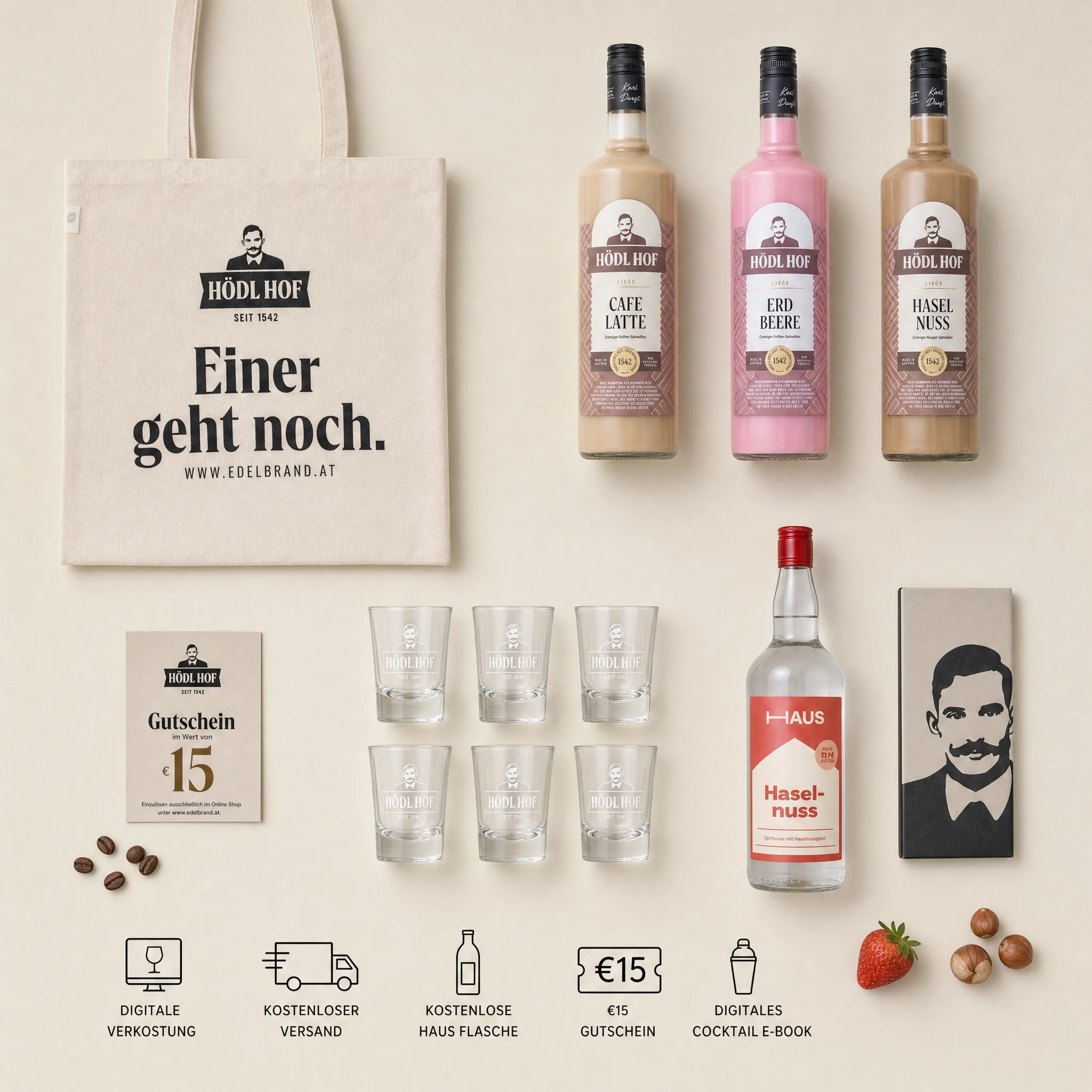 Cremelikör online kaufen mit Genussgarantie