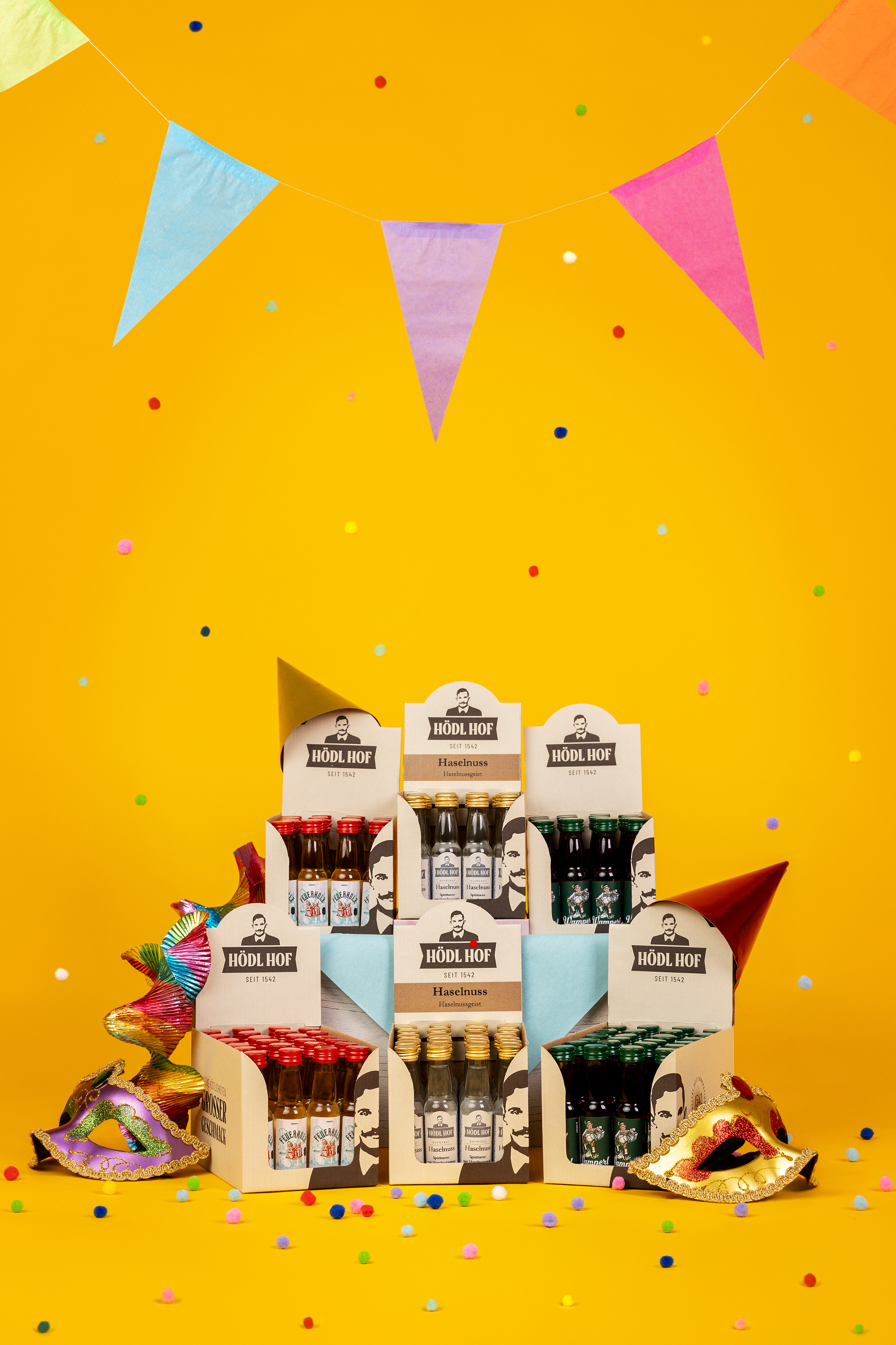 Hödl Hof - Miniaturen Fasching-Set 144x0,02