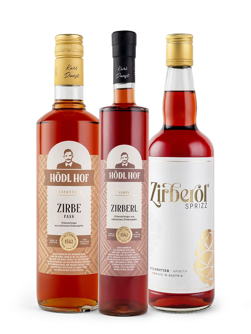 Hödl Hof Zirben Starterpaket klein + Gratis Geschenke (im Wert von € 19,-)
