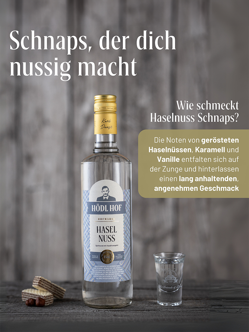 Hödl Hof Haselnuss Schnaps | 33% Vol. | 0,7l