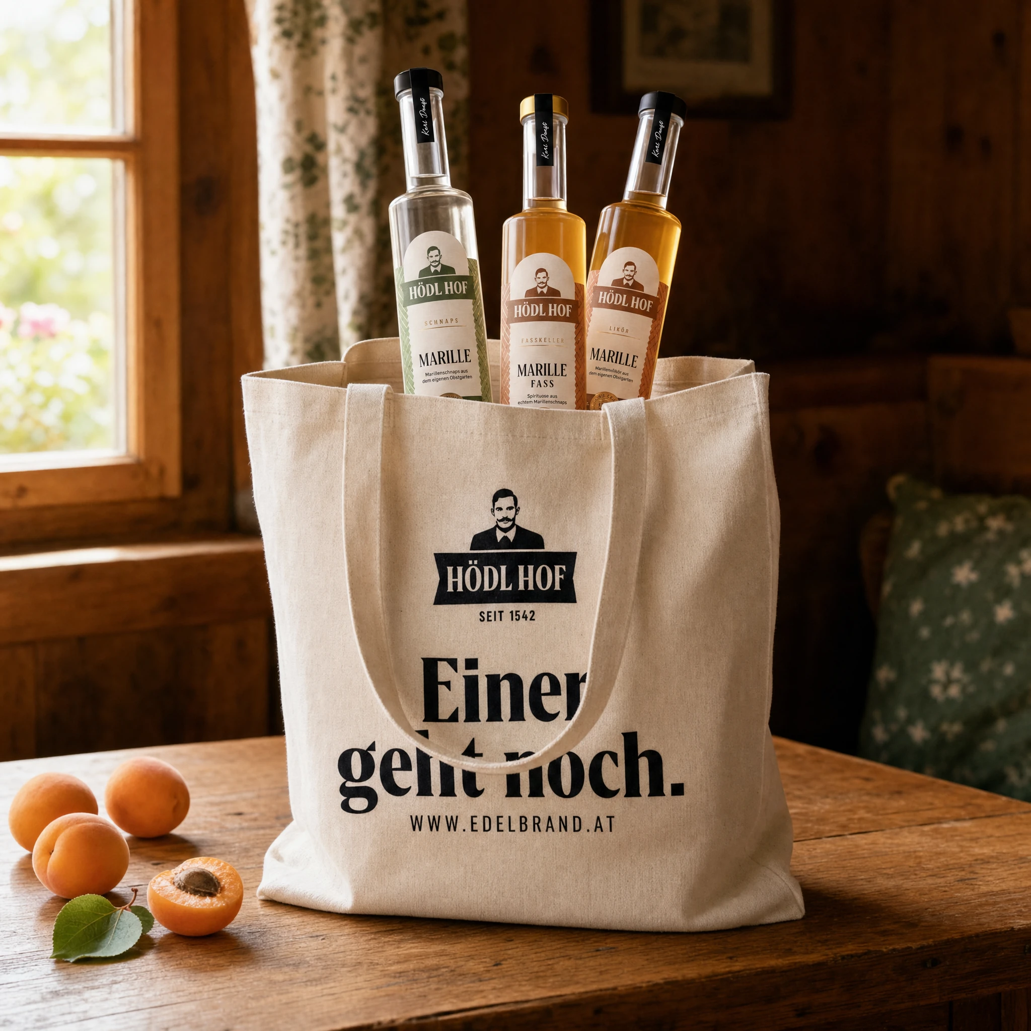 Marille Entdecker Vorteilsset mit Stofftasche
