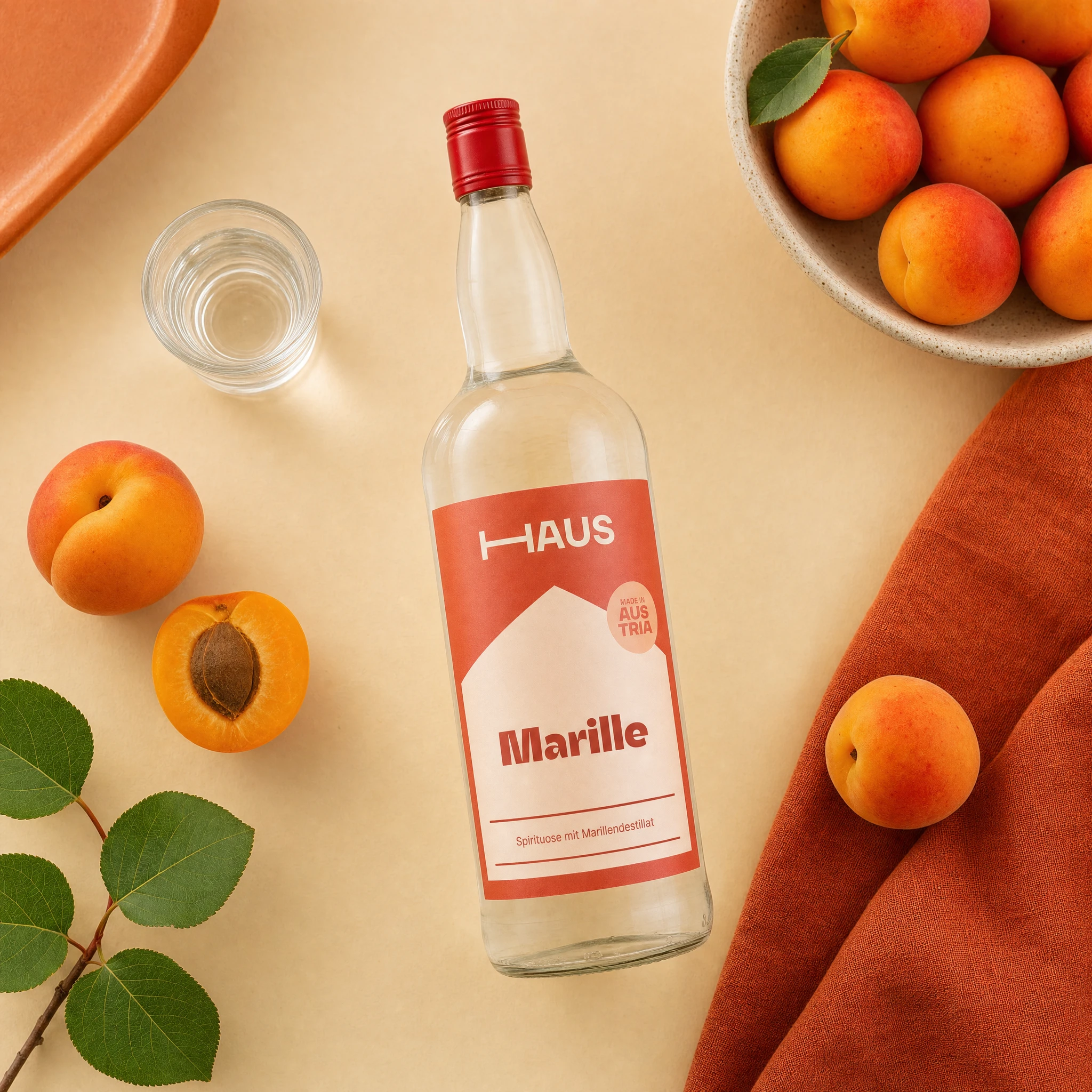 HAUS Schnaps Marille | 33% Vol. | 1,0l