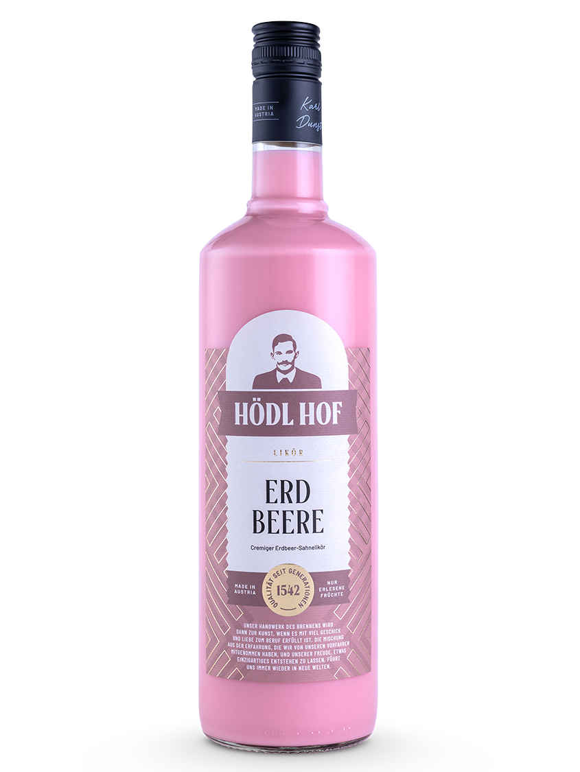 Hödl Hof Erdbeere Cremelikör | 16% Vol. | 1,0l
