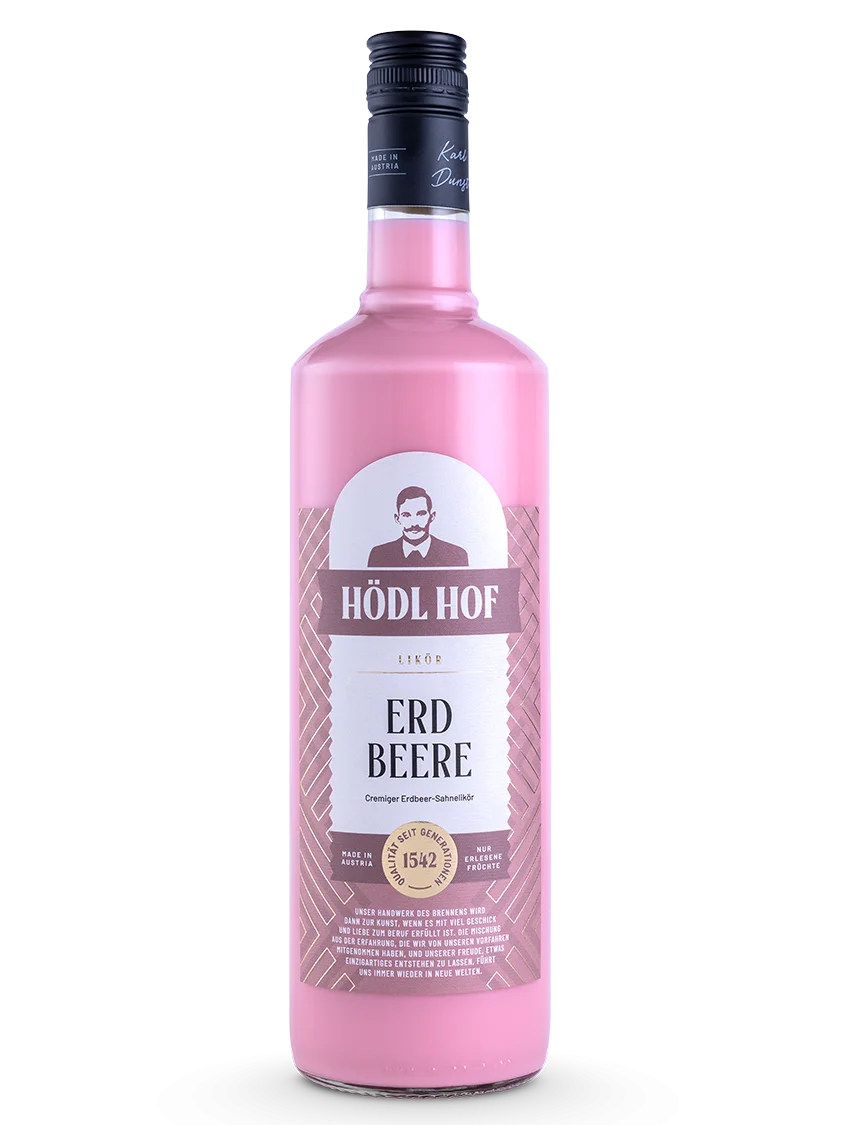 Hödl Hof Erdbeere Cremelikör | 16% Vol. | 1,0l