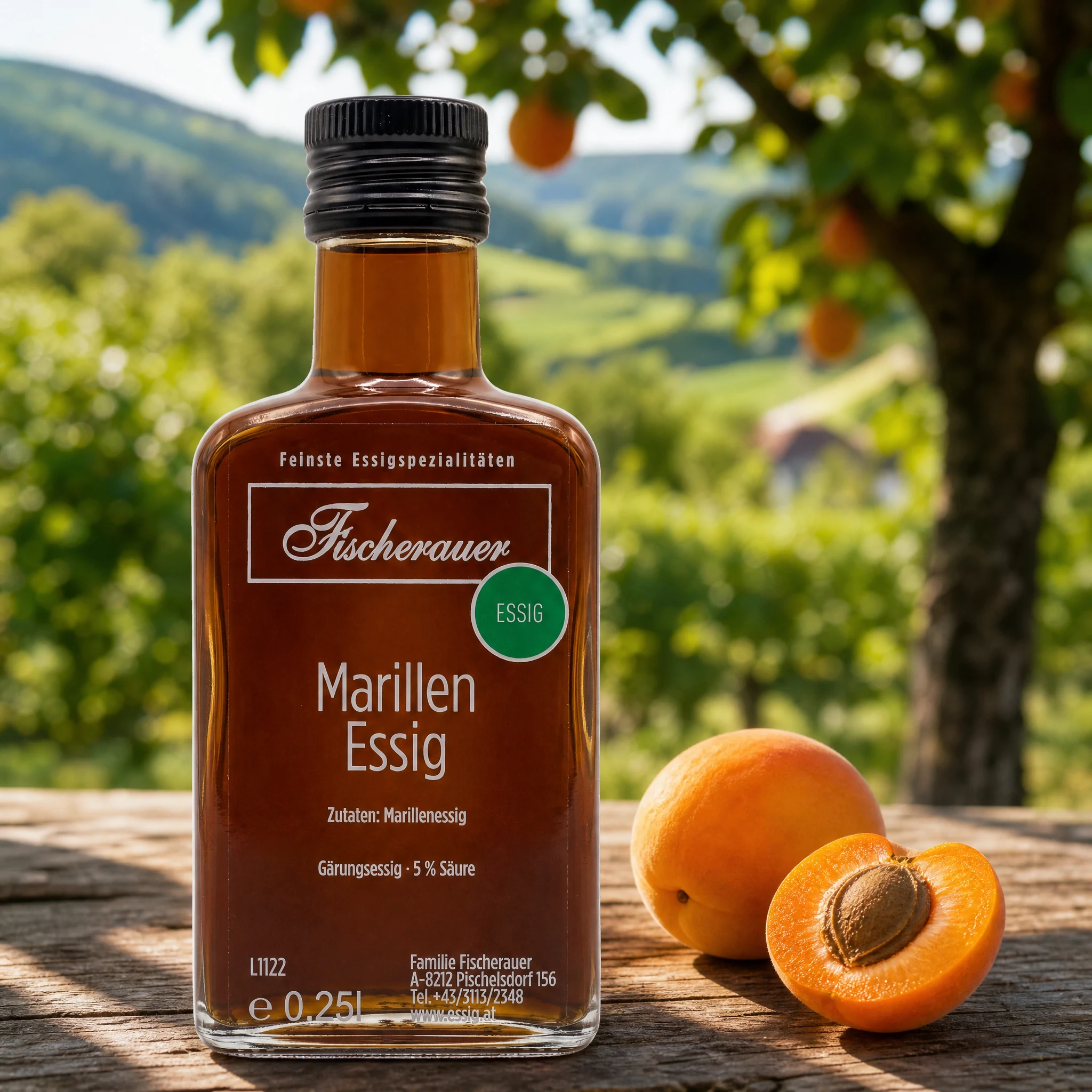 Fischerauer Marillenessig | 250 ml