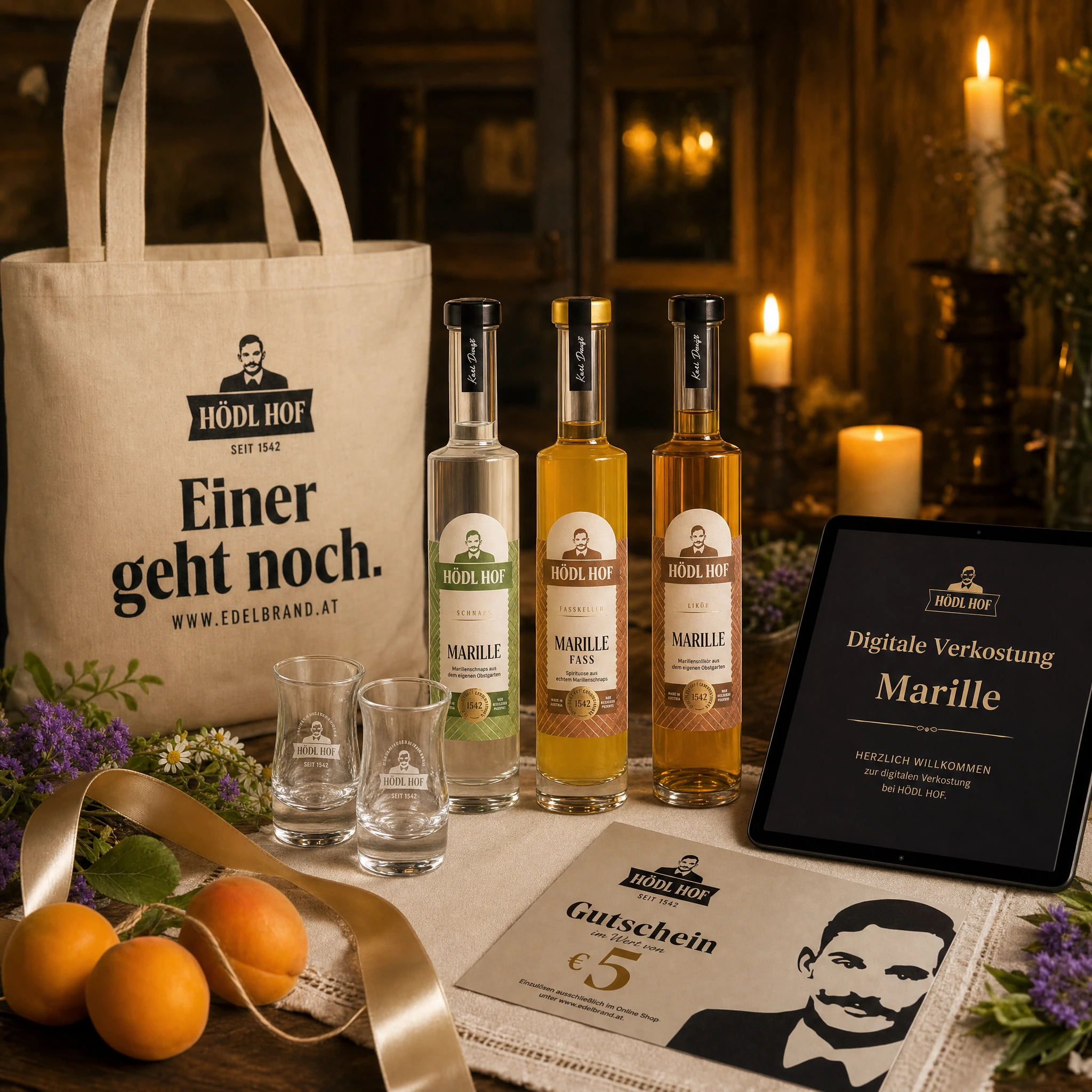 Marille Entdecker Vorteilsset als Geschenk