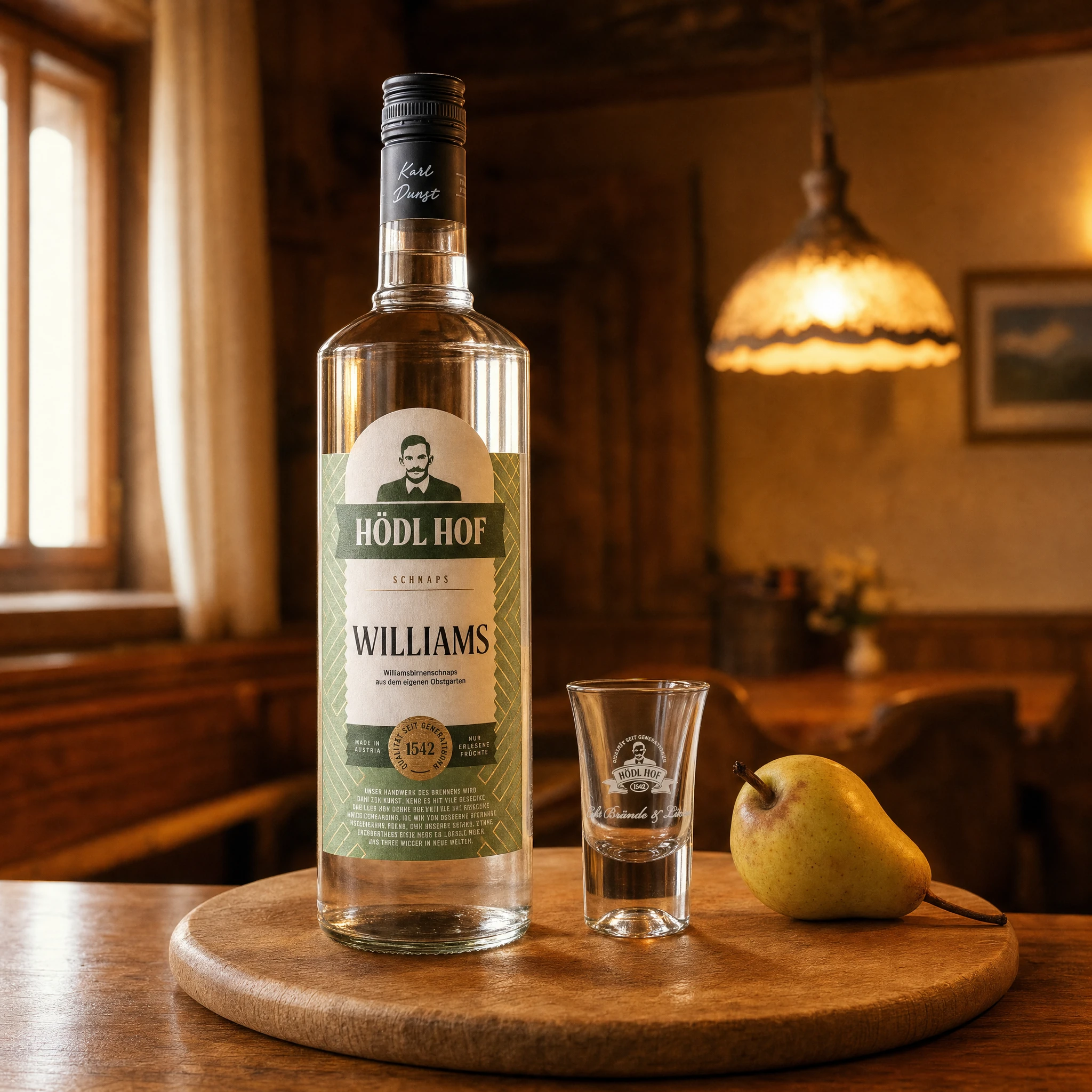 Hödl Hof Williams Schnaps | 38% Vol. | 1,0l
