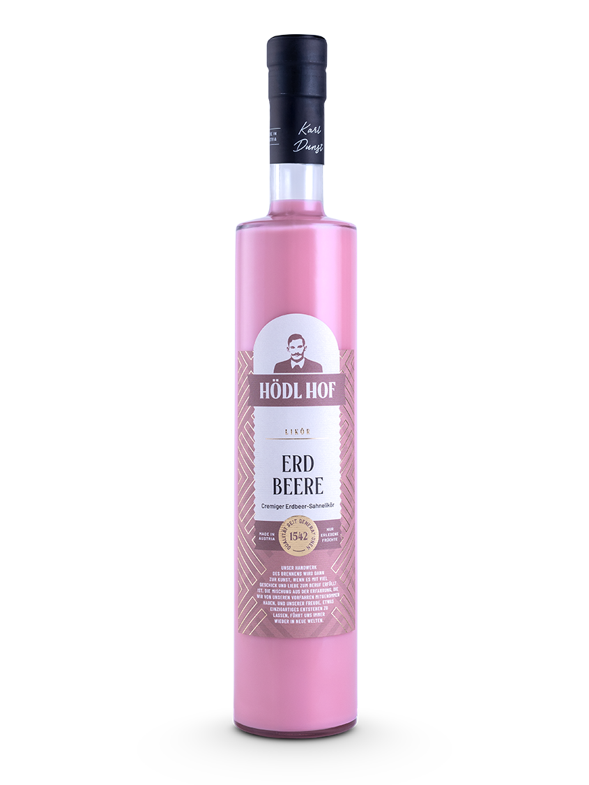 Hödl Hof Erdbeere Cremelikör | 16% Vol. | 0,5l
