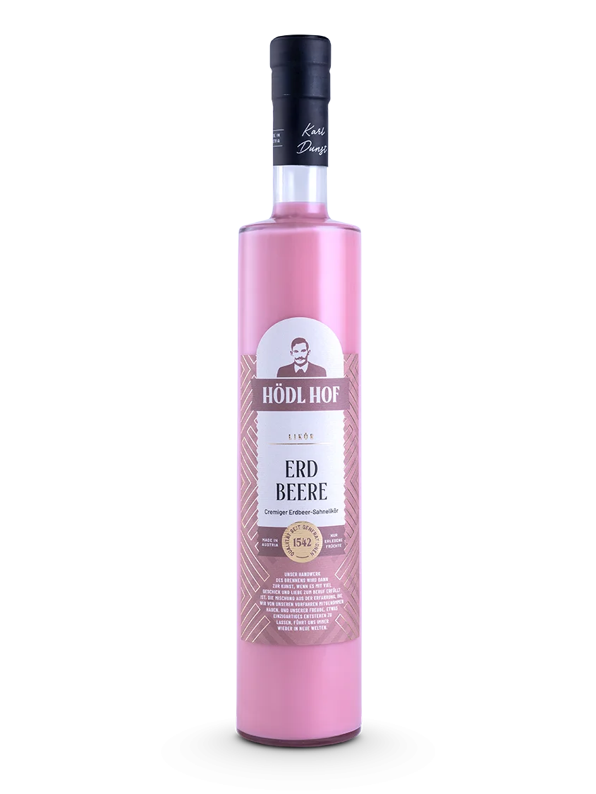 Hödl Hof Erdbeere Cremelikör | 16% Vol. | 0,5l