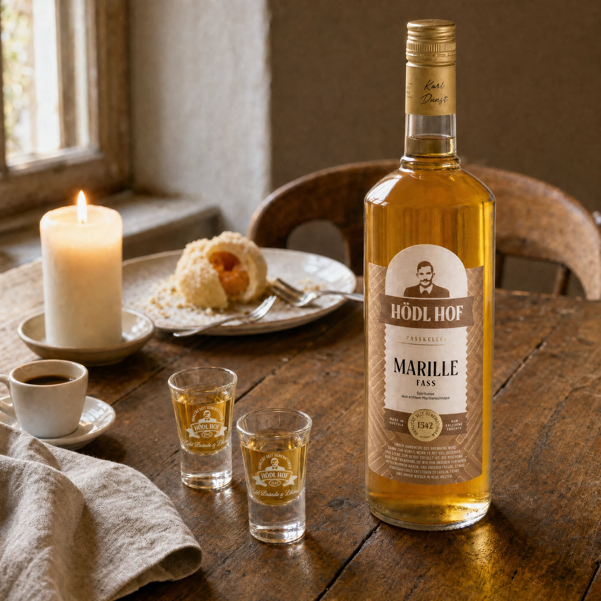 Hödl Hof Alte Marille Schnaps | 38% Vol. | 1,0l