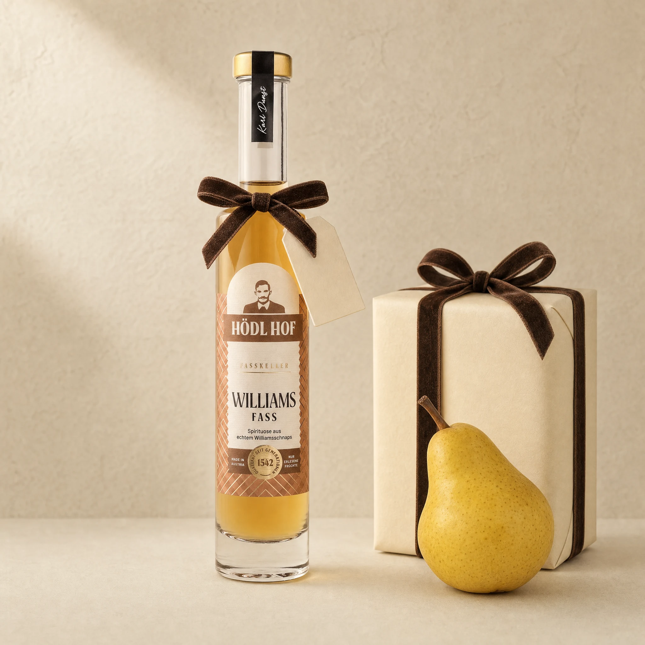 Hödl Hof Alte Williams Schnaps | 38% Vol. | 0,2l