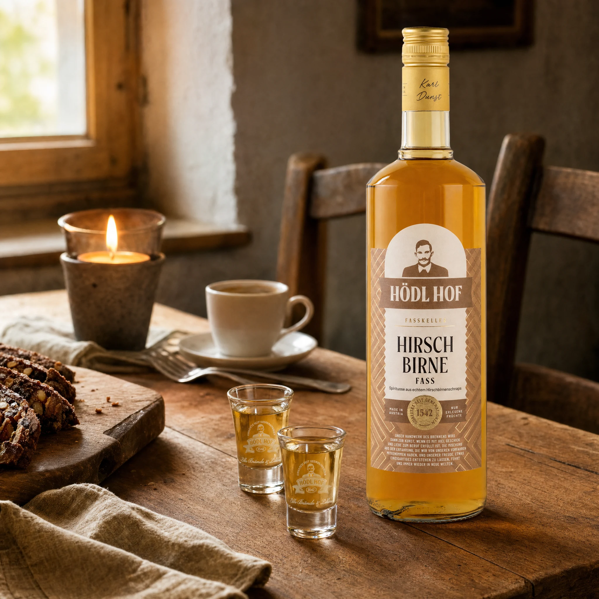 Hödl Hof Alte Hirschbirne Schnaps | 38% Vol. | 1,0l